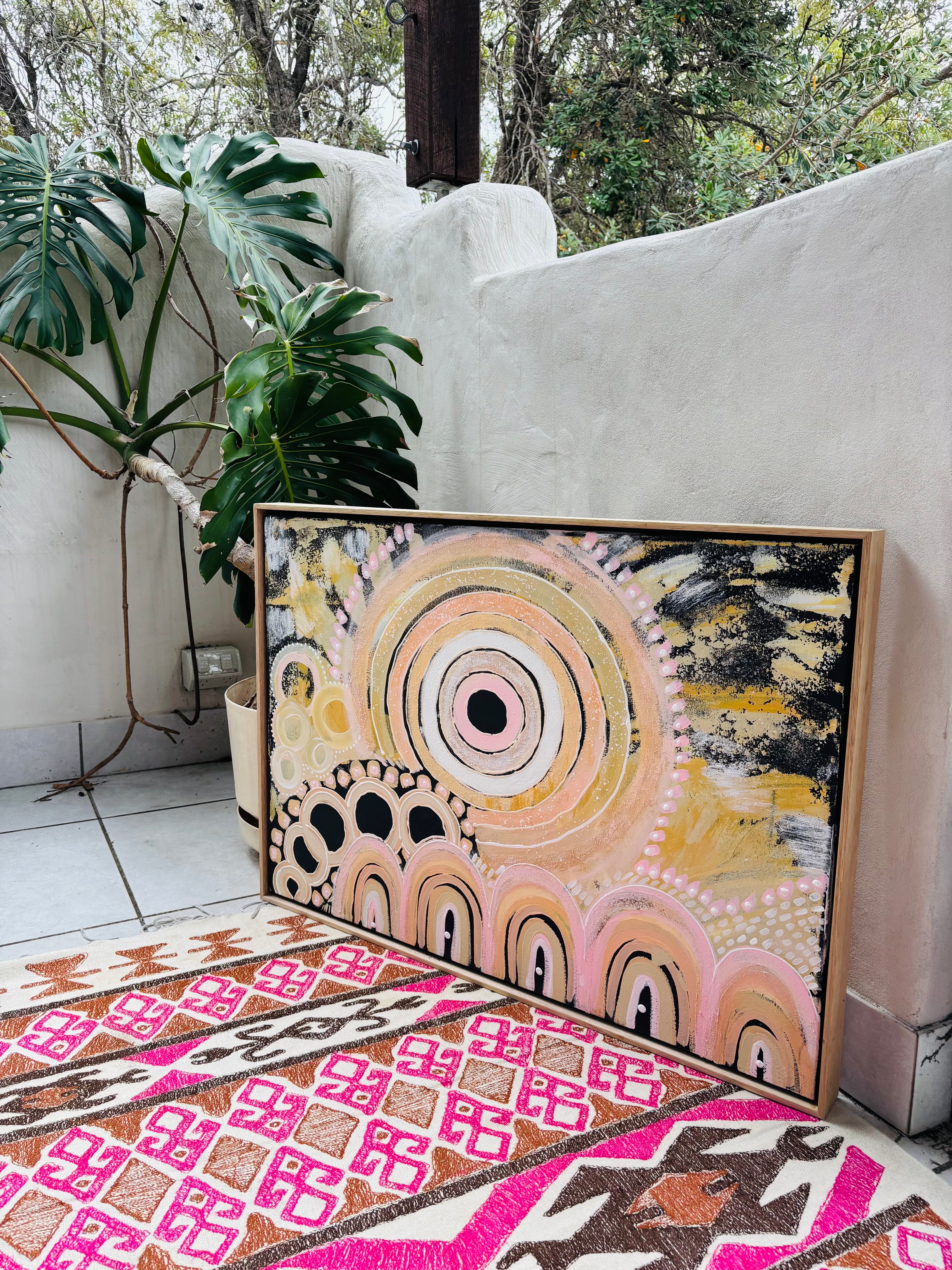 Ochre, Original Painting