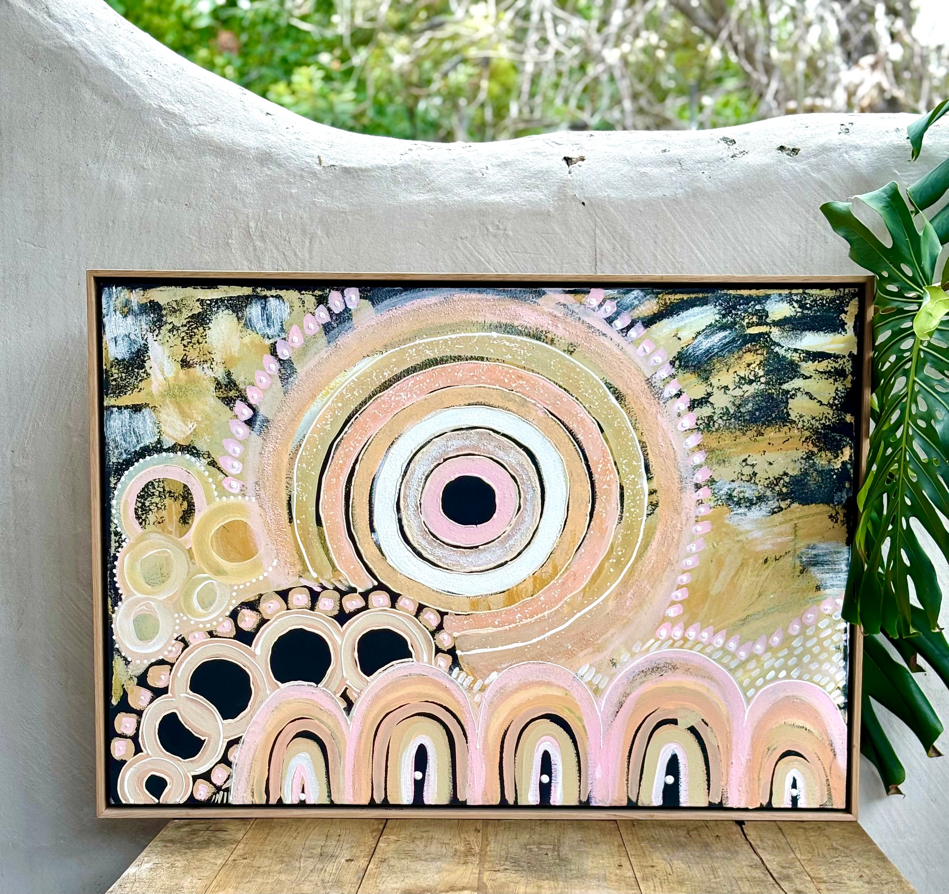 Ochre, Original Painting