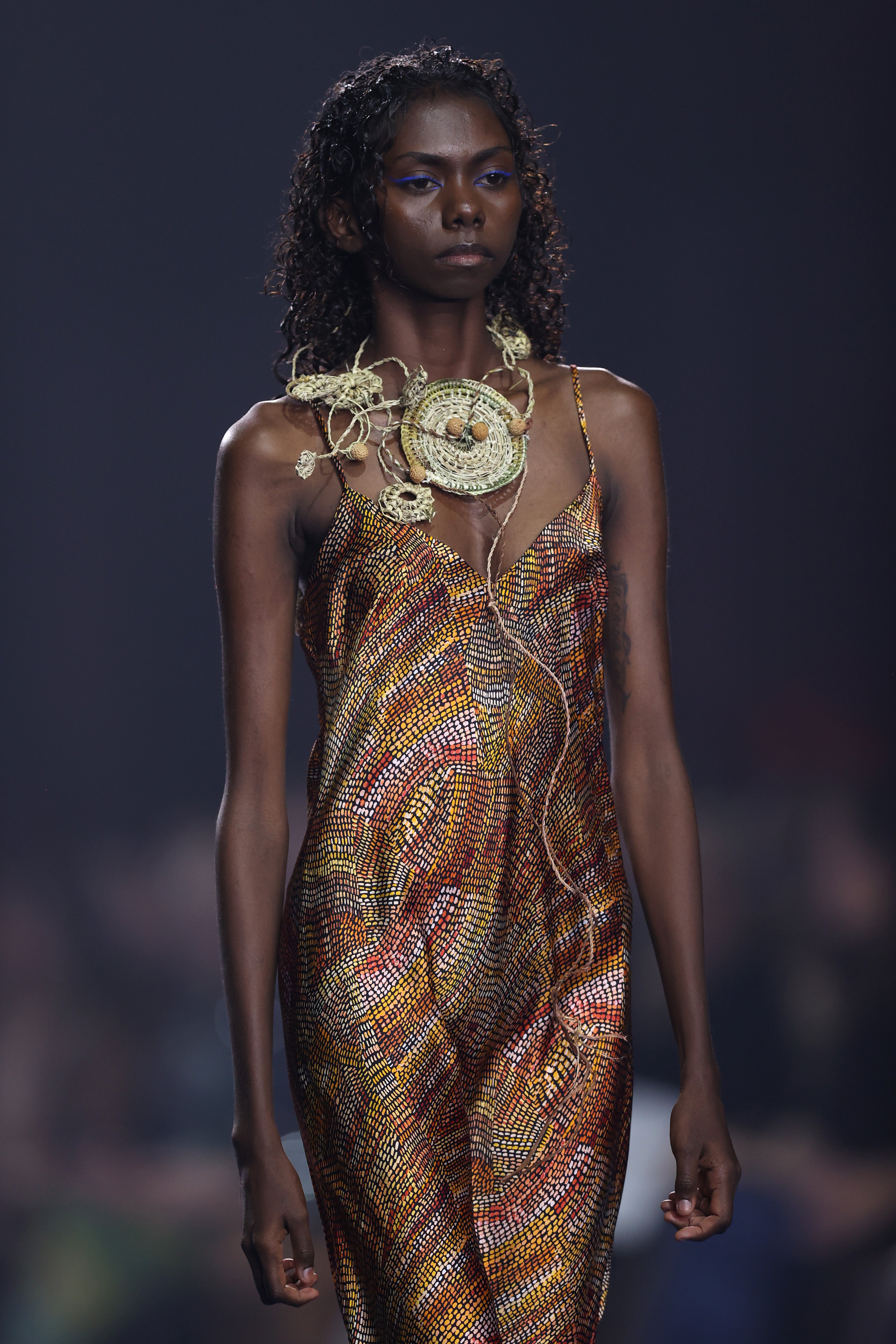 Jaanymili Silk Slip Dress