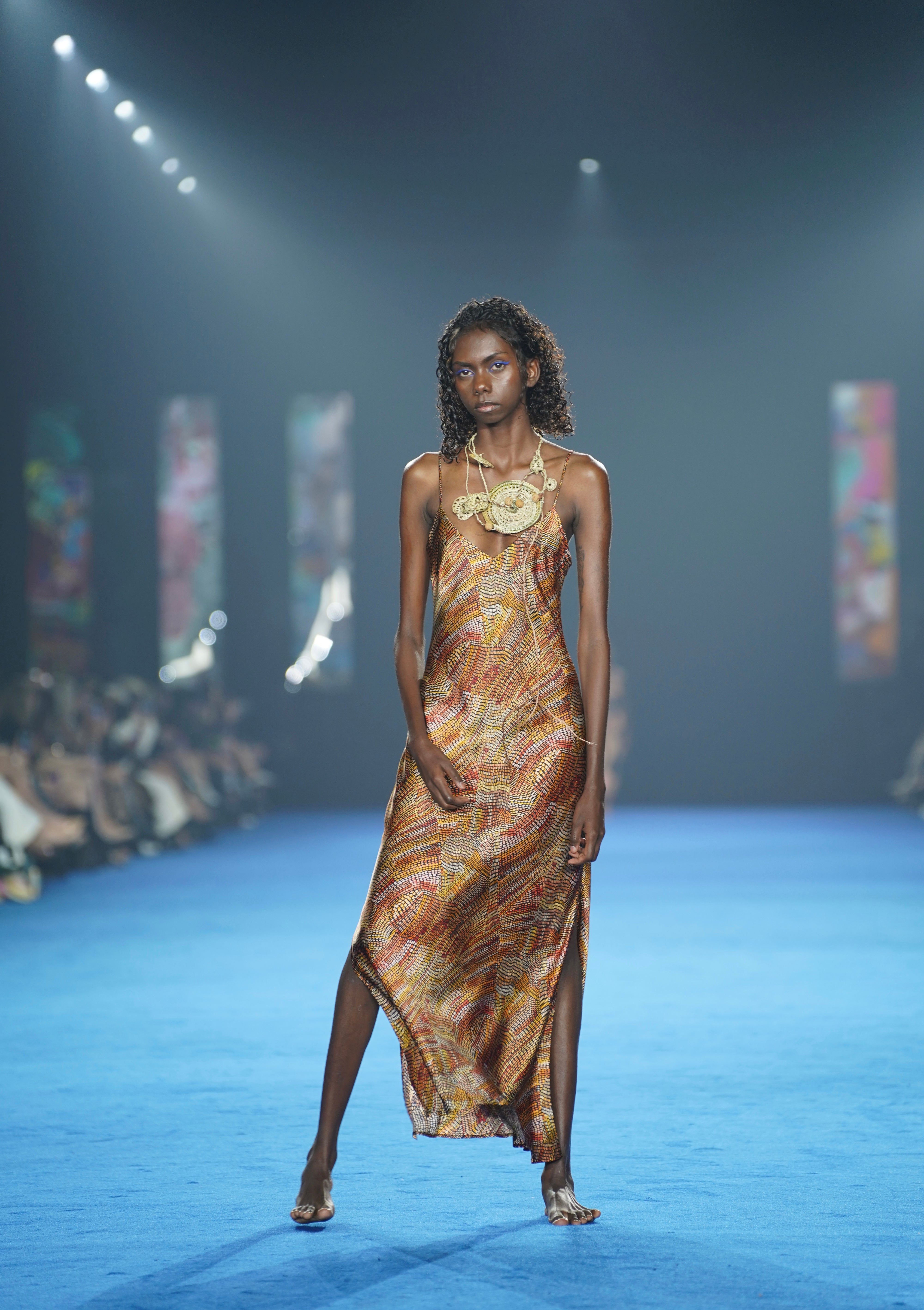 Jaanymili Silk Slip Dress