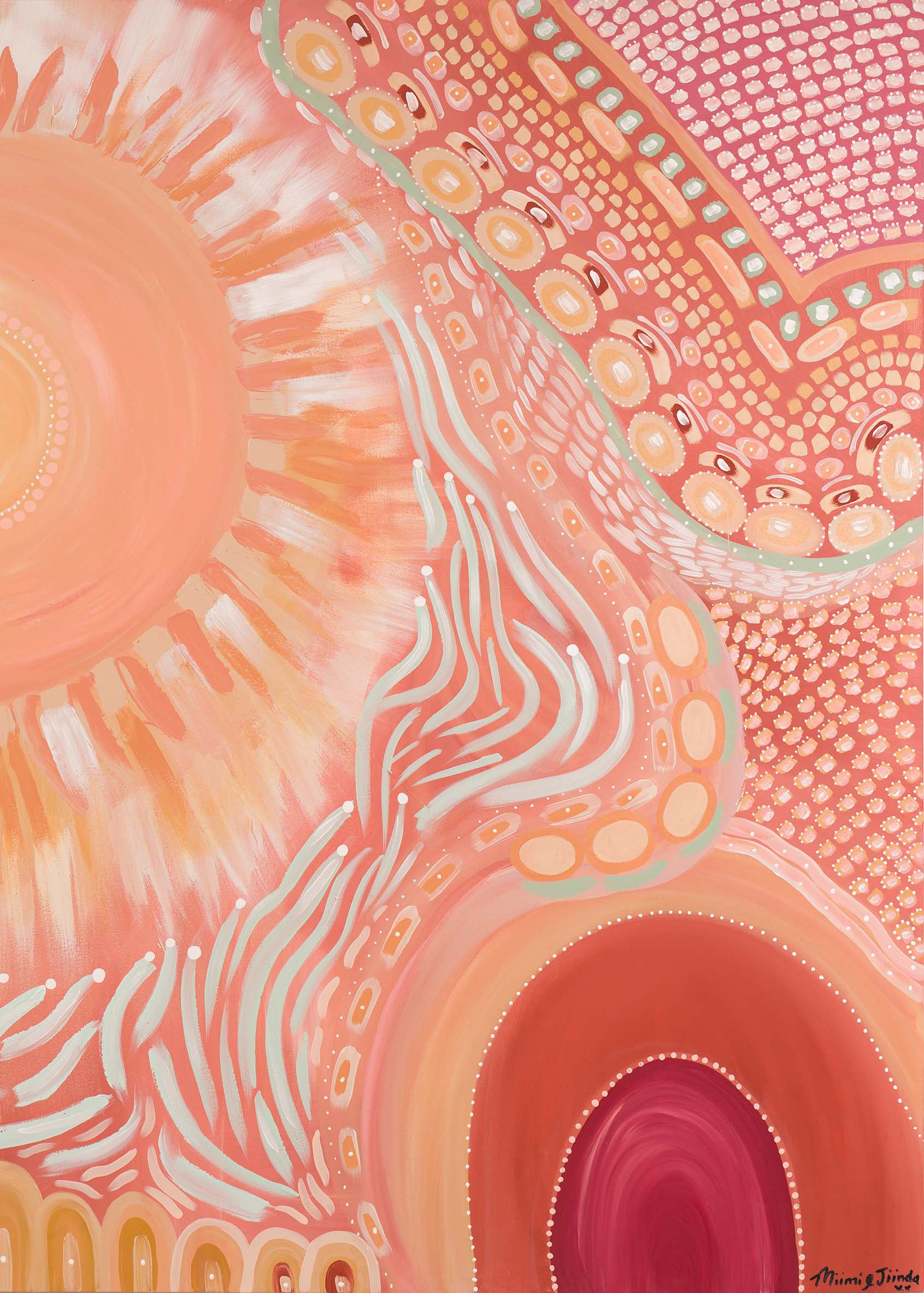 Gawnggan (Great Mother), Original Painting