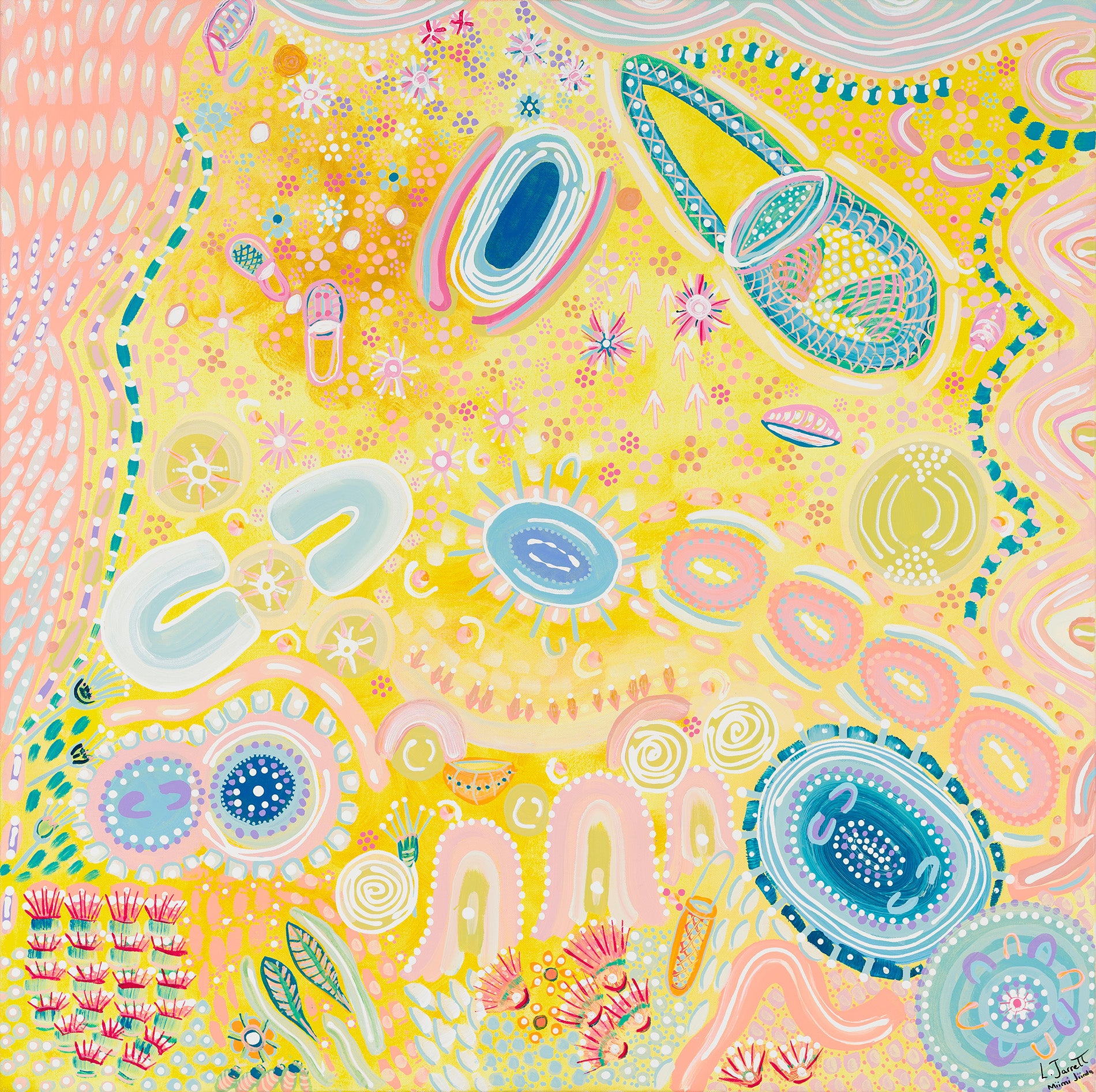 Gumbaynggirr Nyami, Original Painting