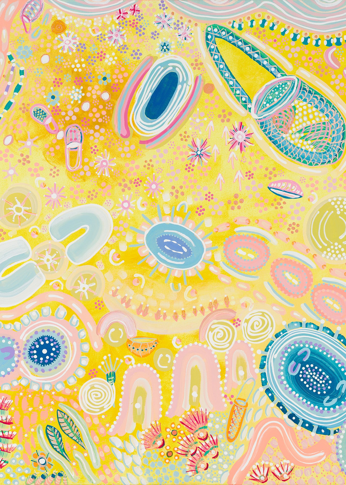Gumbaynggirr Nyami, Original Painting