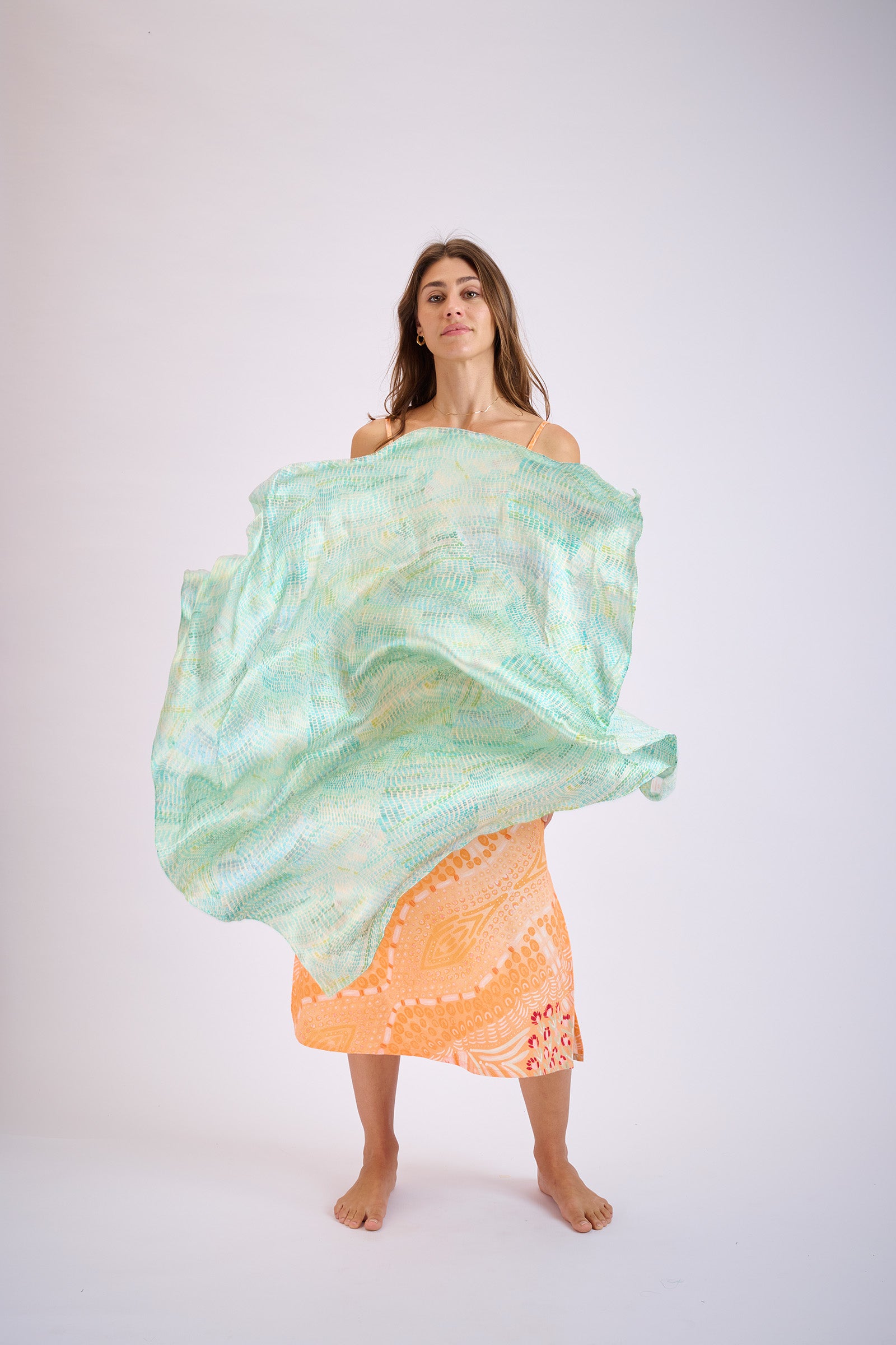 Saltwater Jaanymili Silk Scarf