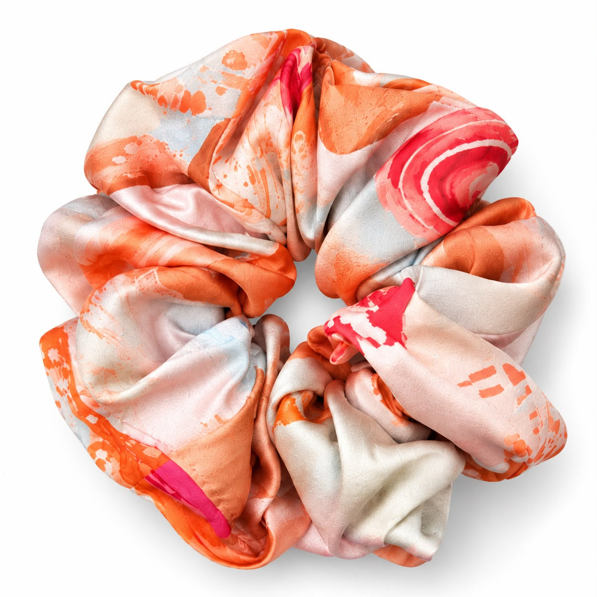 Migaana Silk Scrunchies – Set Of Three