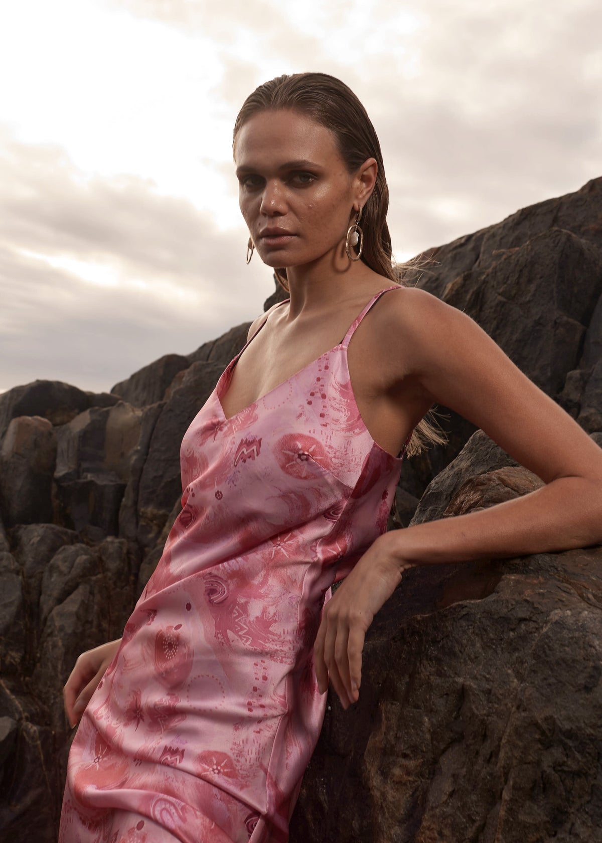 Bias Cut Silk Mini Slip