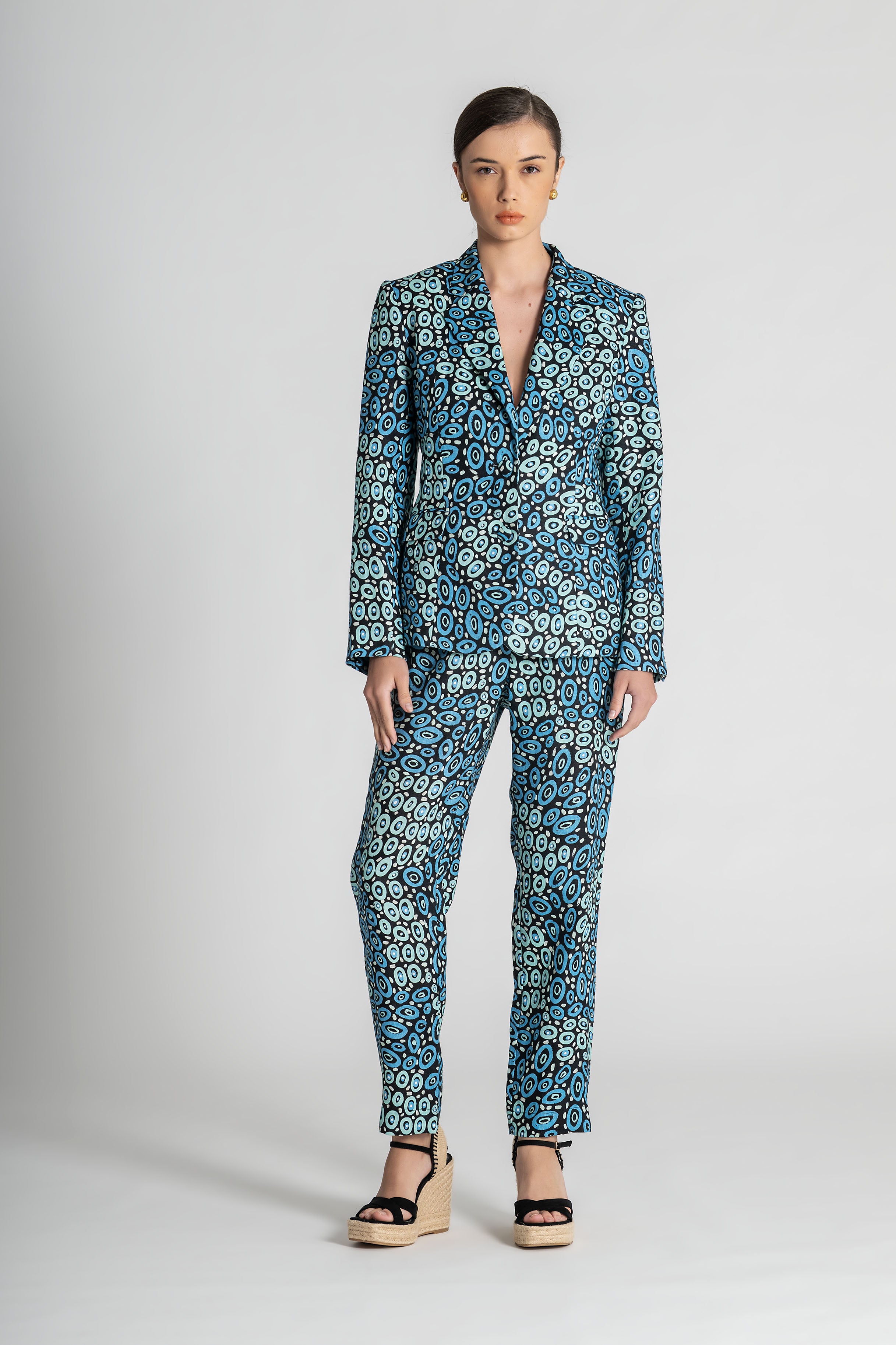 Collectors Edit | Jibaanga Navy Linen Slimline Comfort Jacket