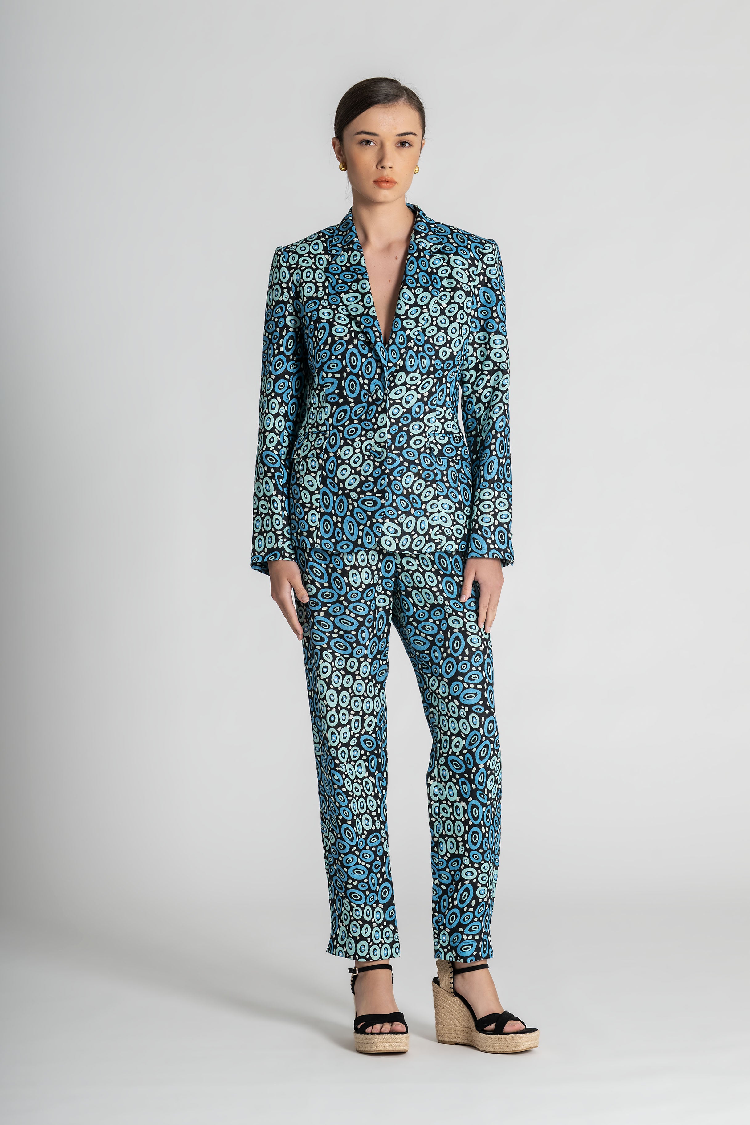 Collectors Edit | Jibaanga Navy Linen Slimline Comfort Jacket
