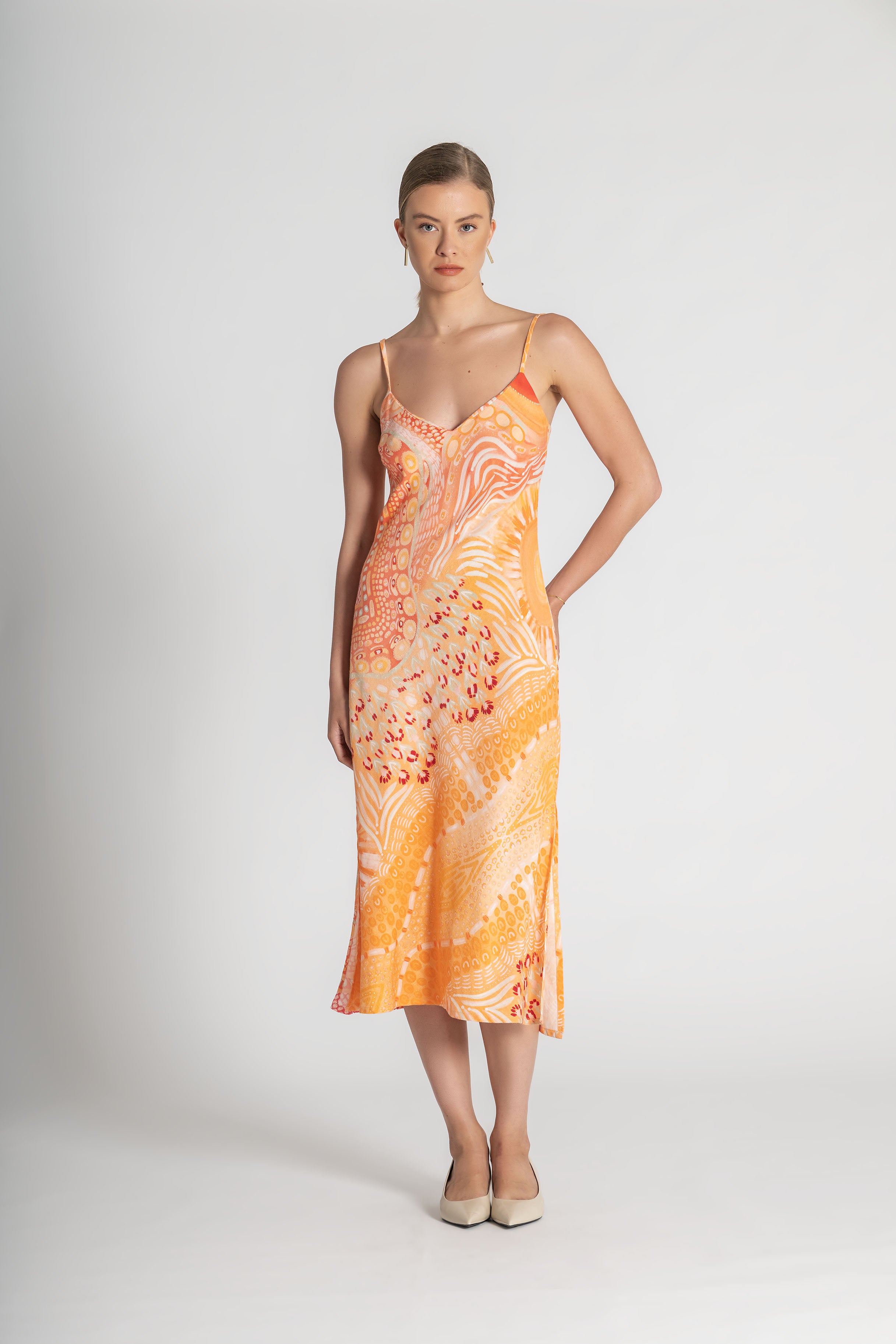 Collectors Edit | Gawngaan Linen Slip Dress