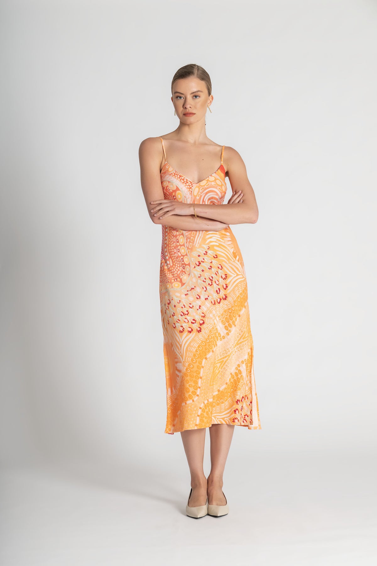 Collectors Edit | Gawngaan Linen Slip Dress
