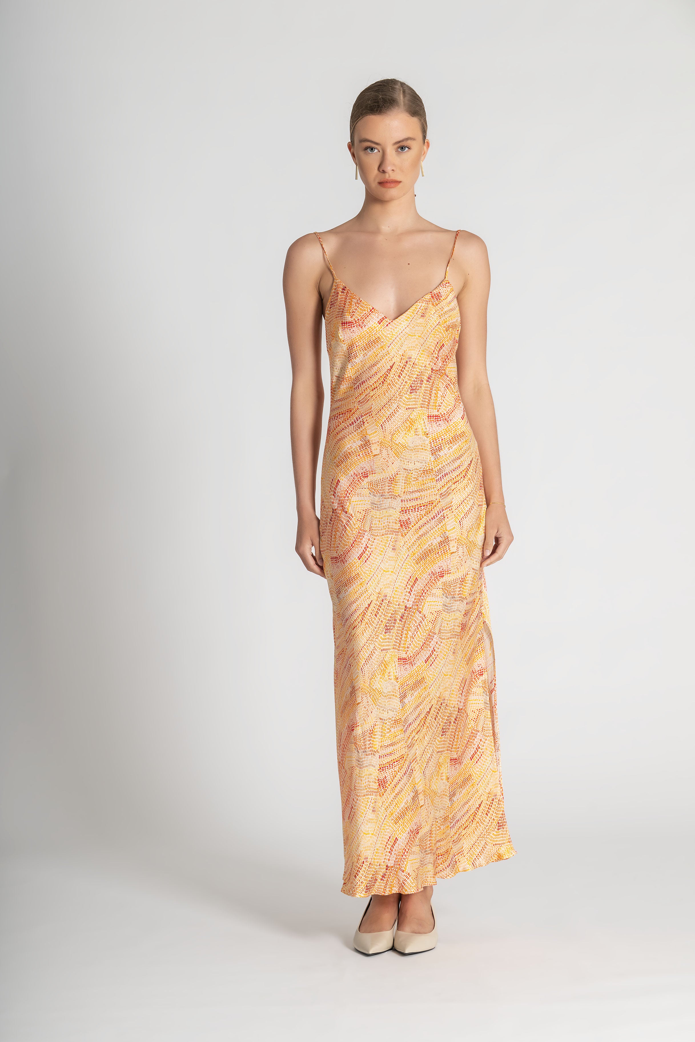 Collectors Edit | Jaanymili Sunset Silk Bias Slip