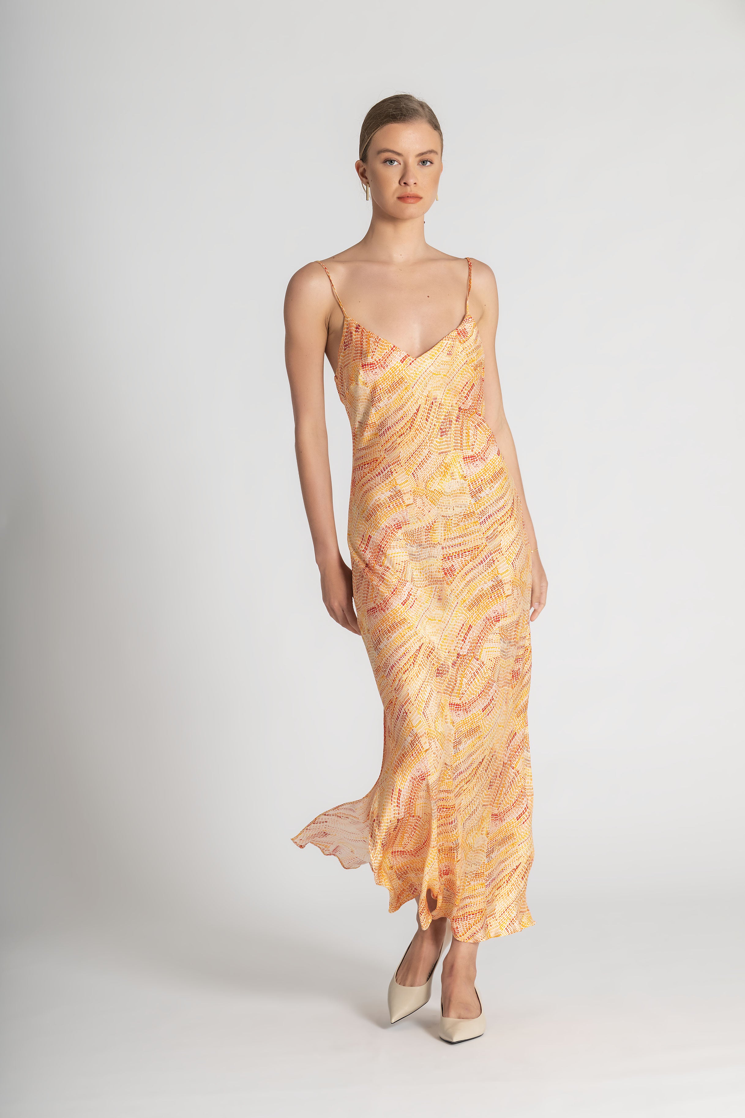 Collectors Edit | Jaanymili Sunset Silk Bias Slip