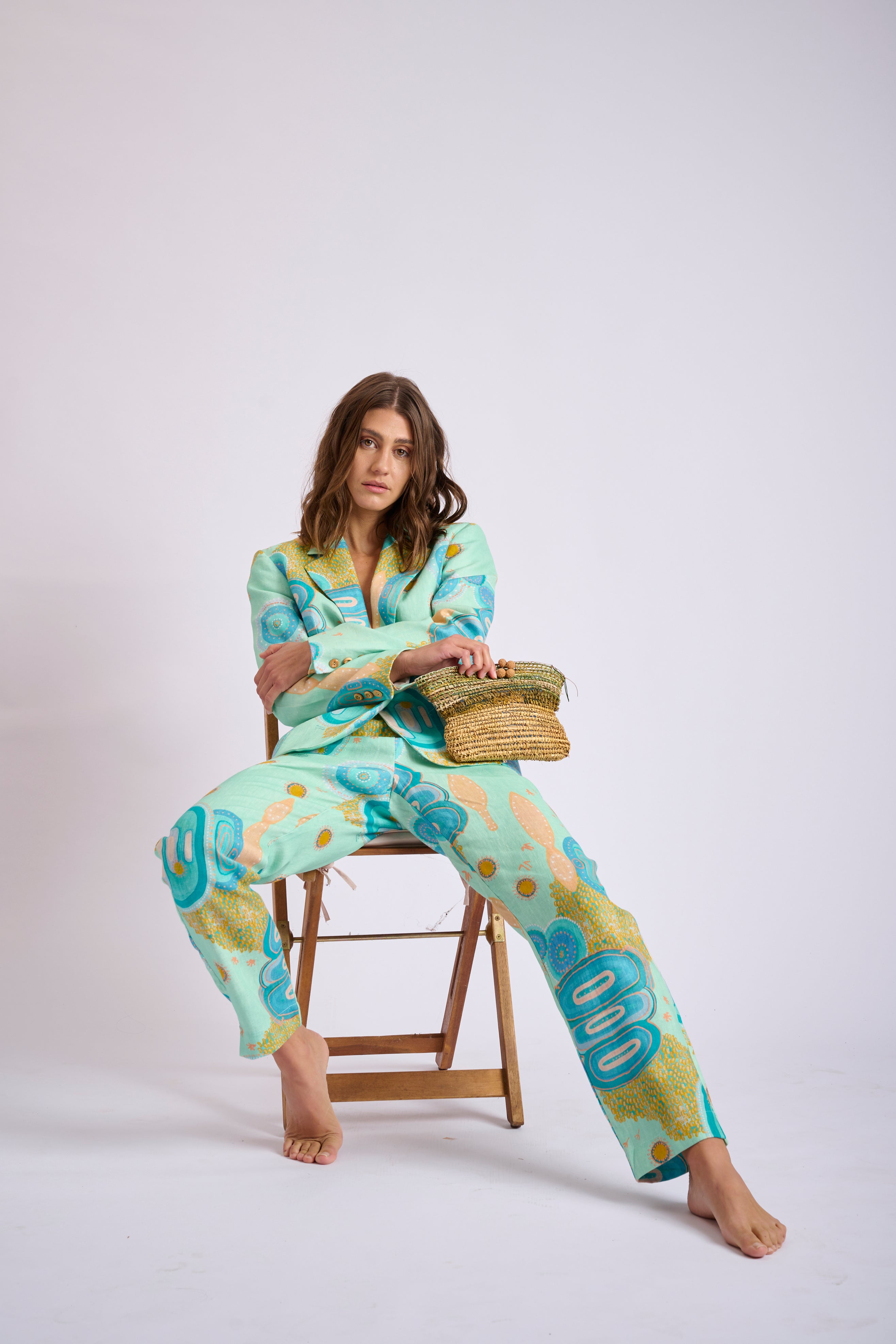 Ngaarlu Linen Flattering Pant