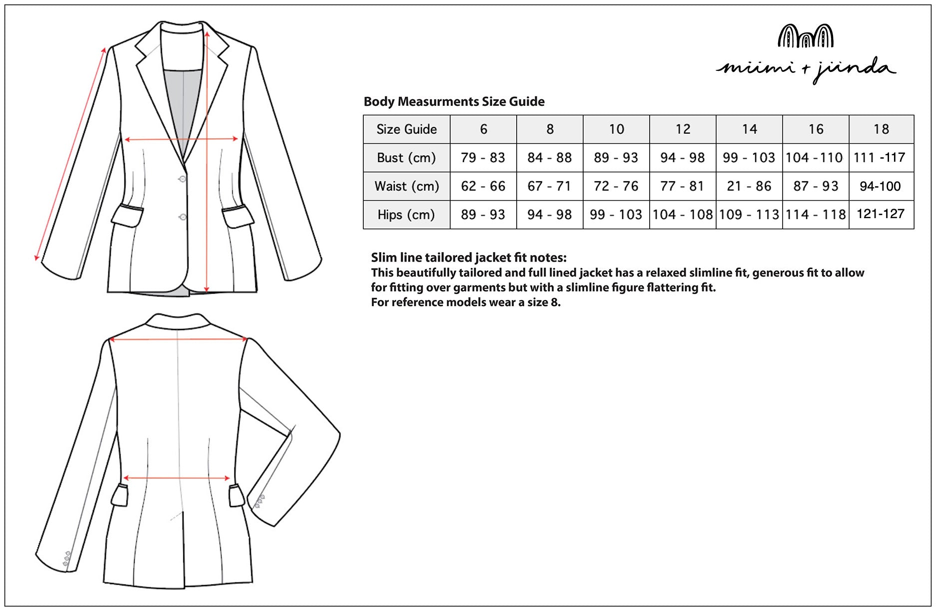 Jaanymili Sunset Slimline Comfort Silk Jacket (Ready To Wear)