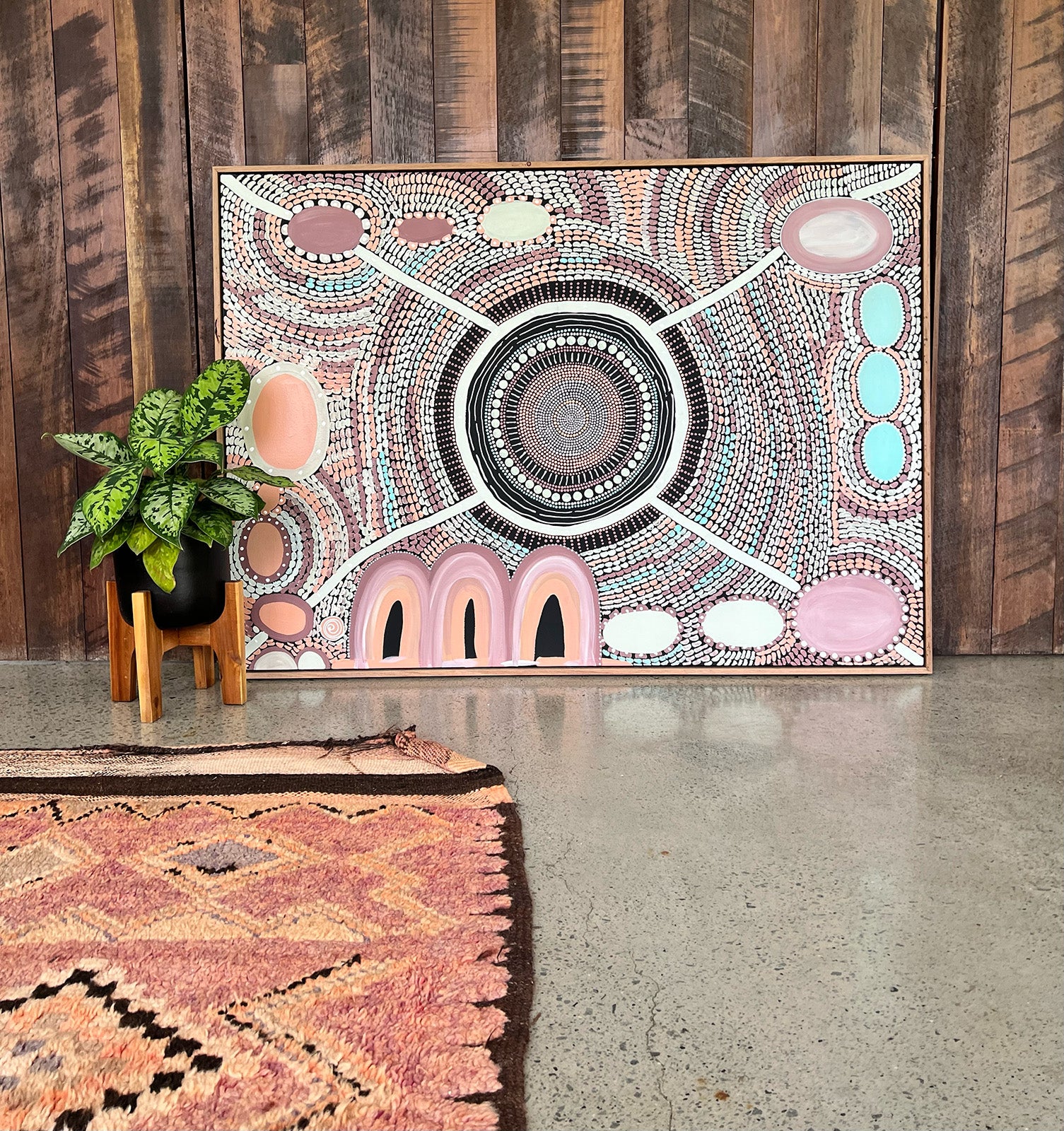 Gaagal Marrall (Ocean Meeting Place) Canvas Print Edition