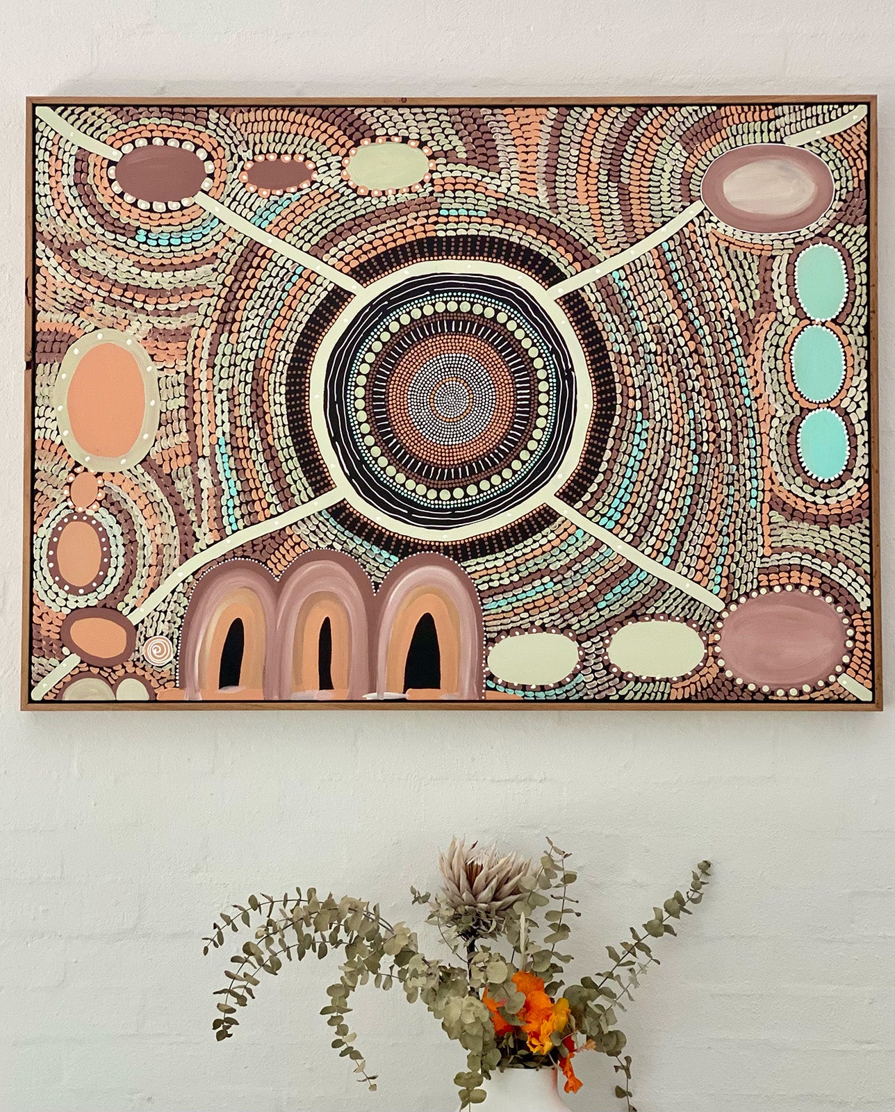 Gaagal Marrall (Ocean Meeting Place) Canvas Print Edition