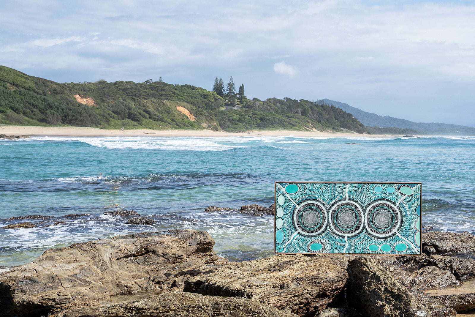 Gaagal (Ocean) Dreaming Canvas Print Edition