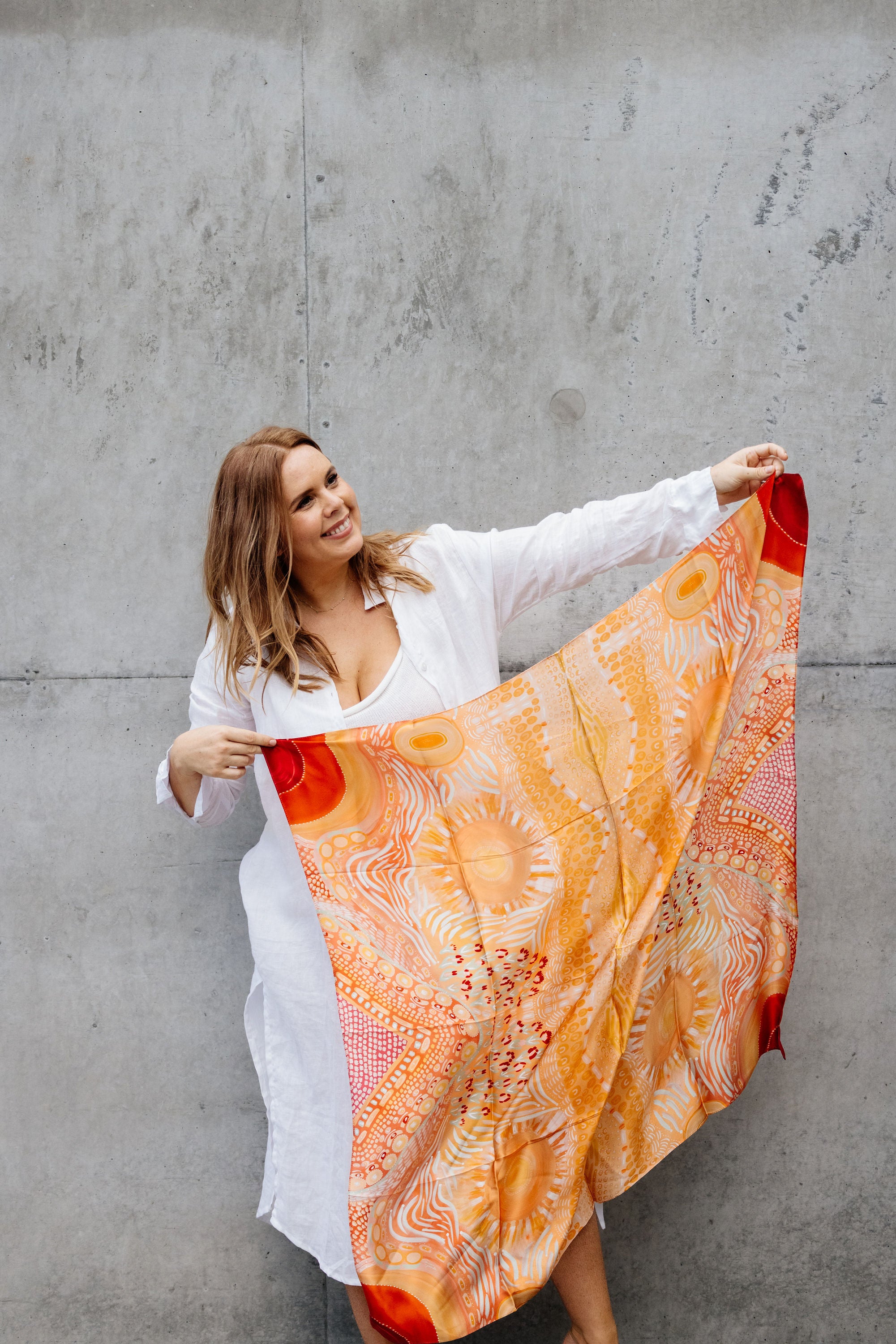 Gawngaan Silk Scarf