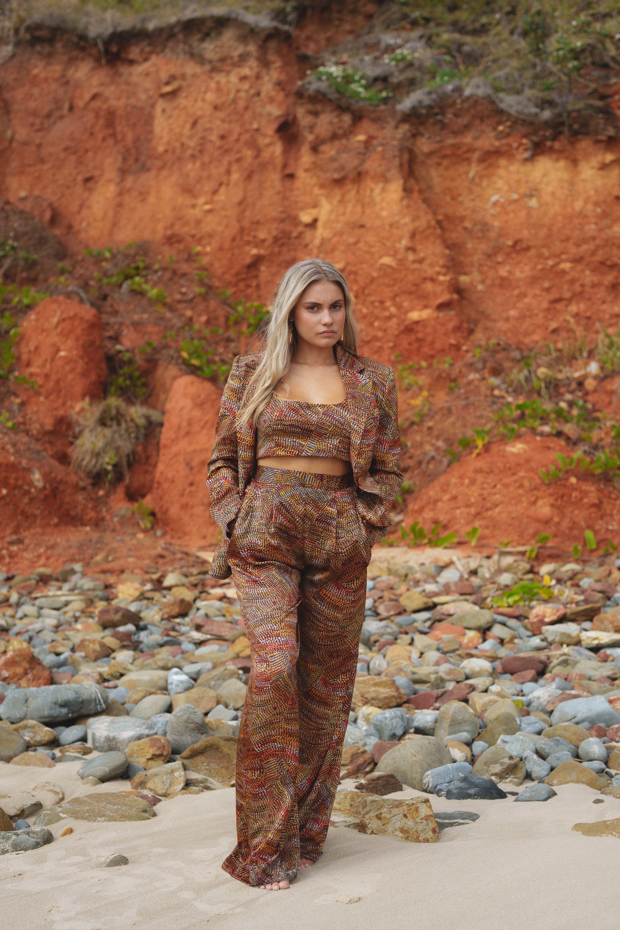 Jaanymili Slimline Comfort Silk Jacket (Pre Order)