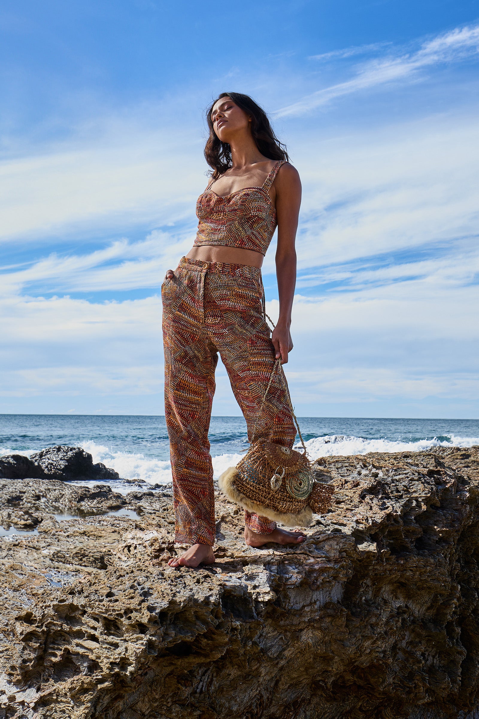 Jaanymili Linen Flattering Pant