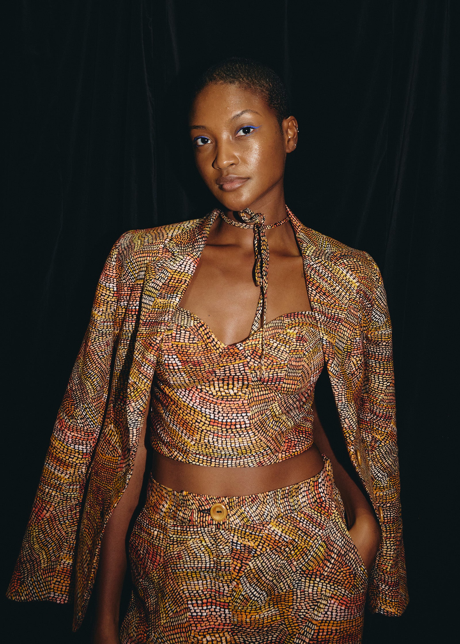 Jaanymili Linen Slimline Comfort Jacket