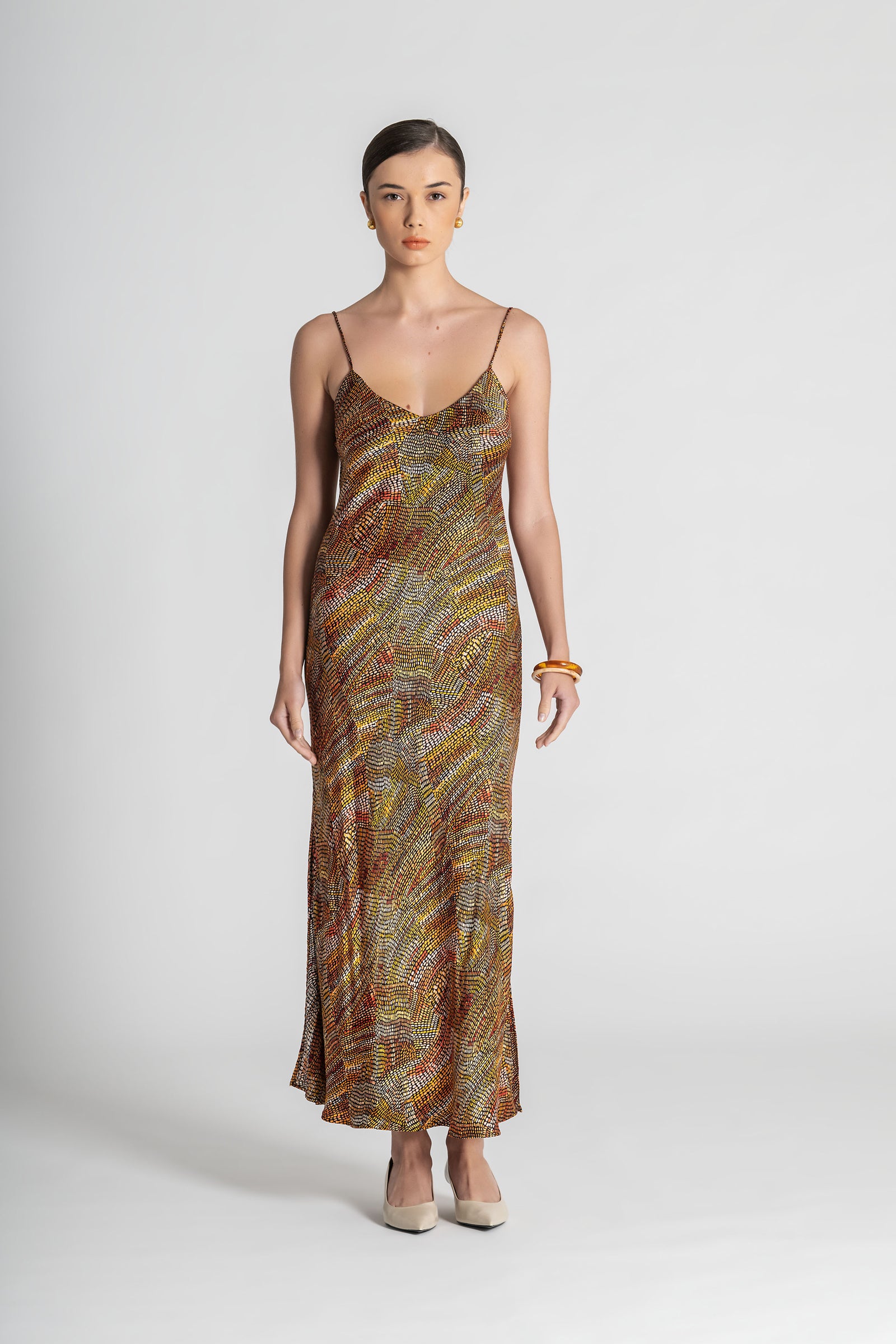 Jaanymili Silk Slip Dress (Ready To Wear)