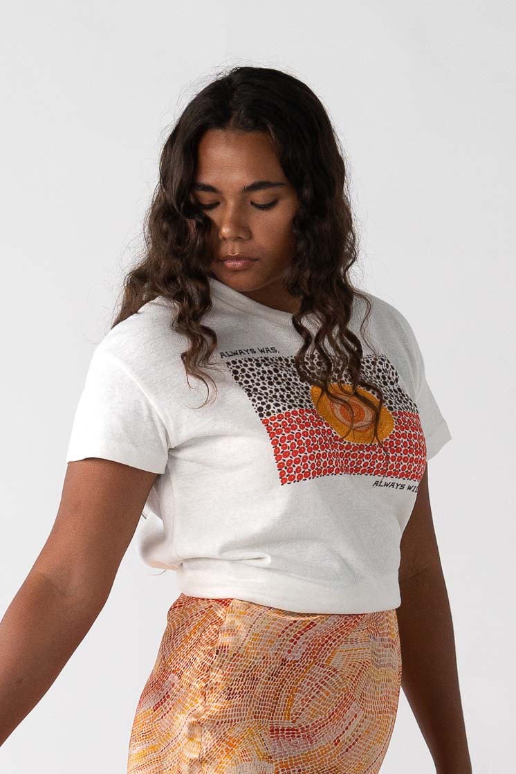 Womens Jagun Flag Tee (pre order)