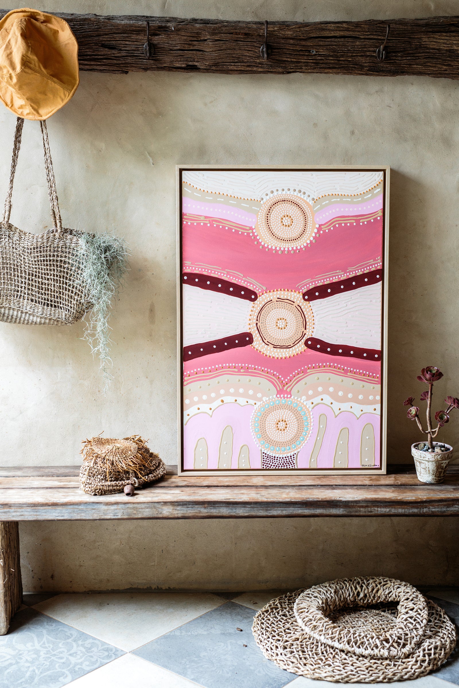 Miimi Wajaarr (Mother Land) Canvas Print Edition