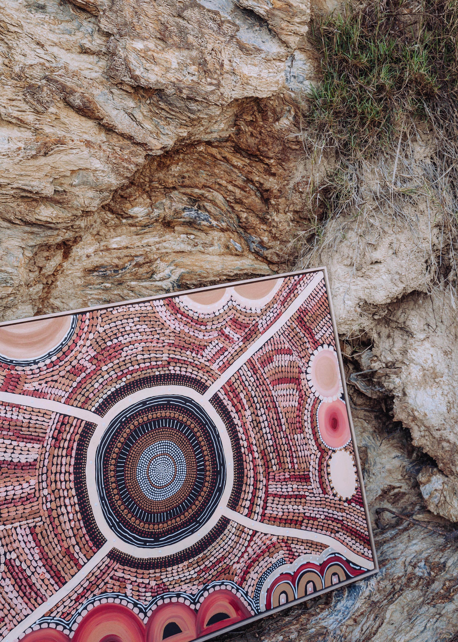 Nuluumga Dreaming Canvas Print Edition