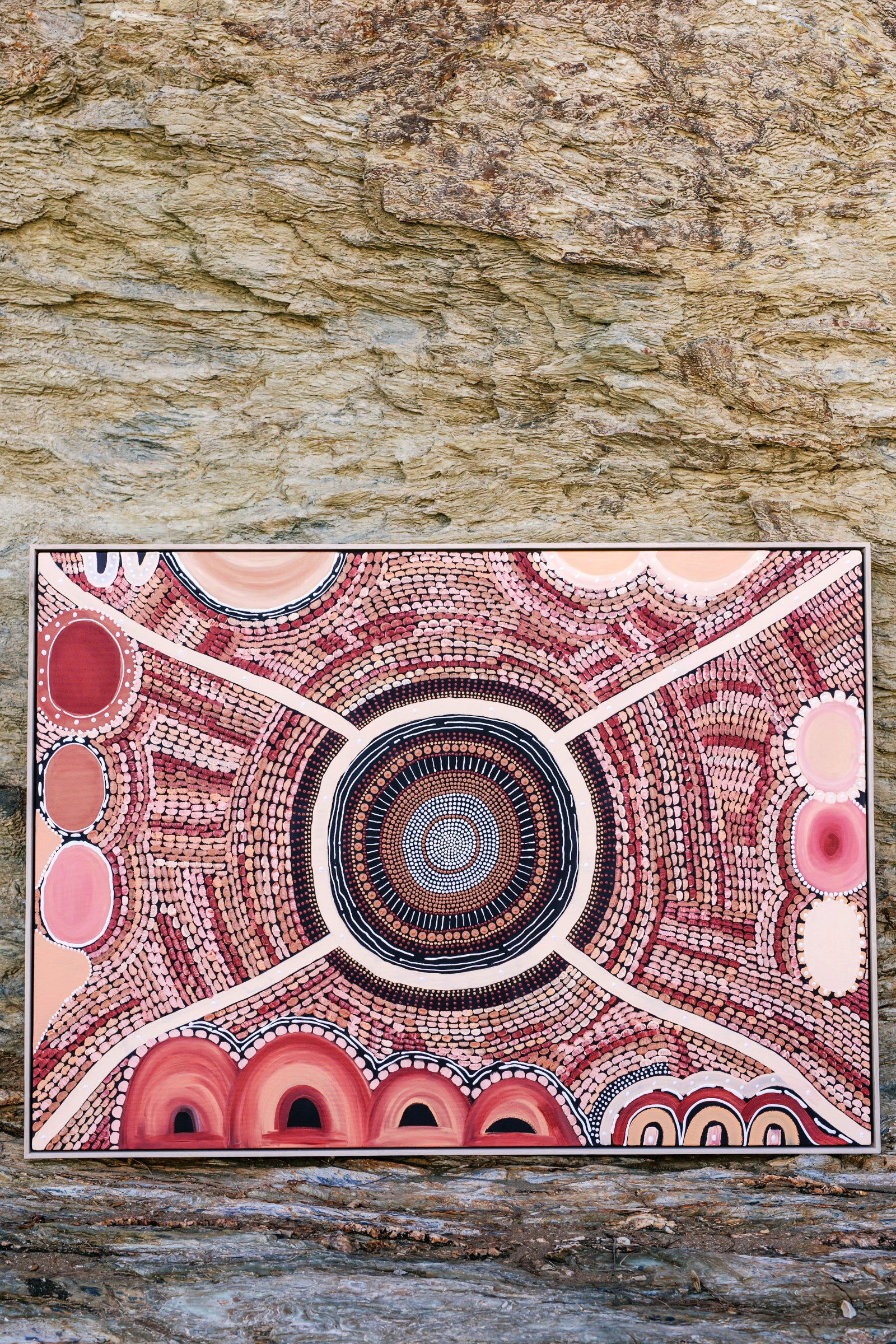 Nuluumga Dreaming Canvas Print Edition