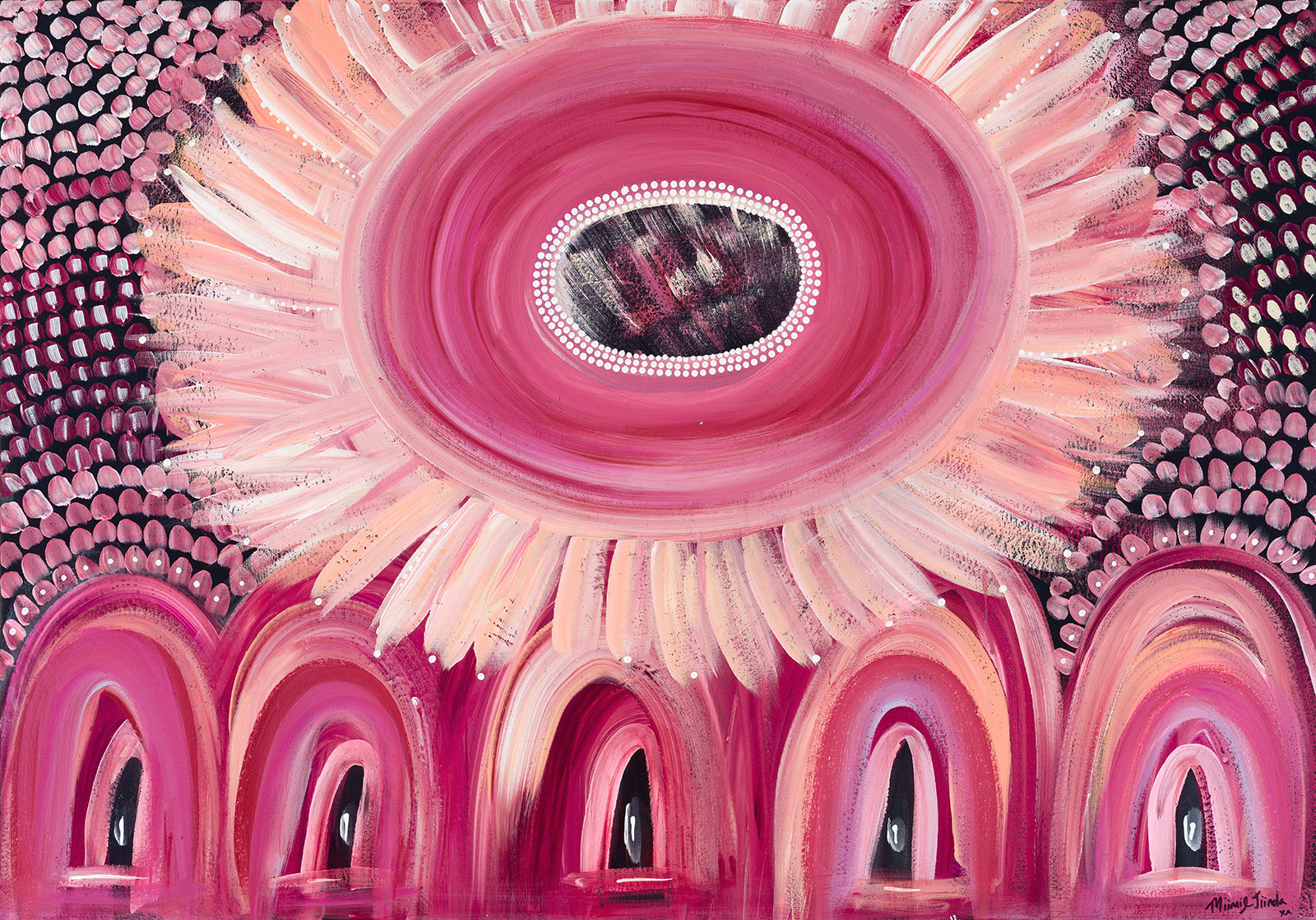 Waru Waruwa (To Rise Up), Original Painting