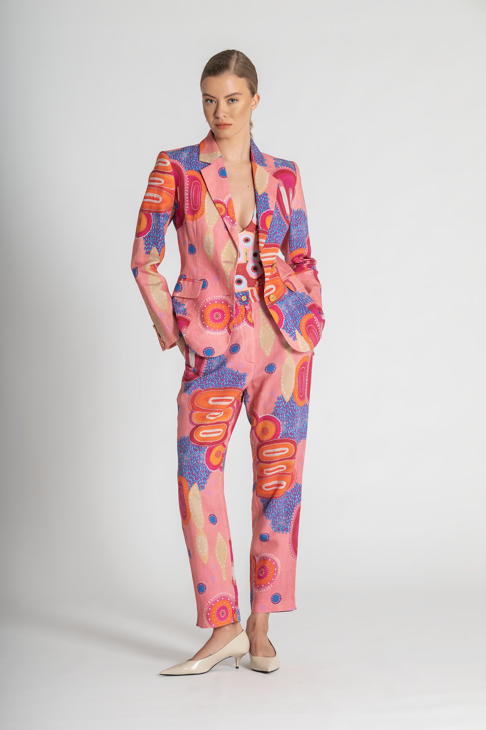 Yaara Linen Flattering Pant (Ready To Wear)