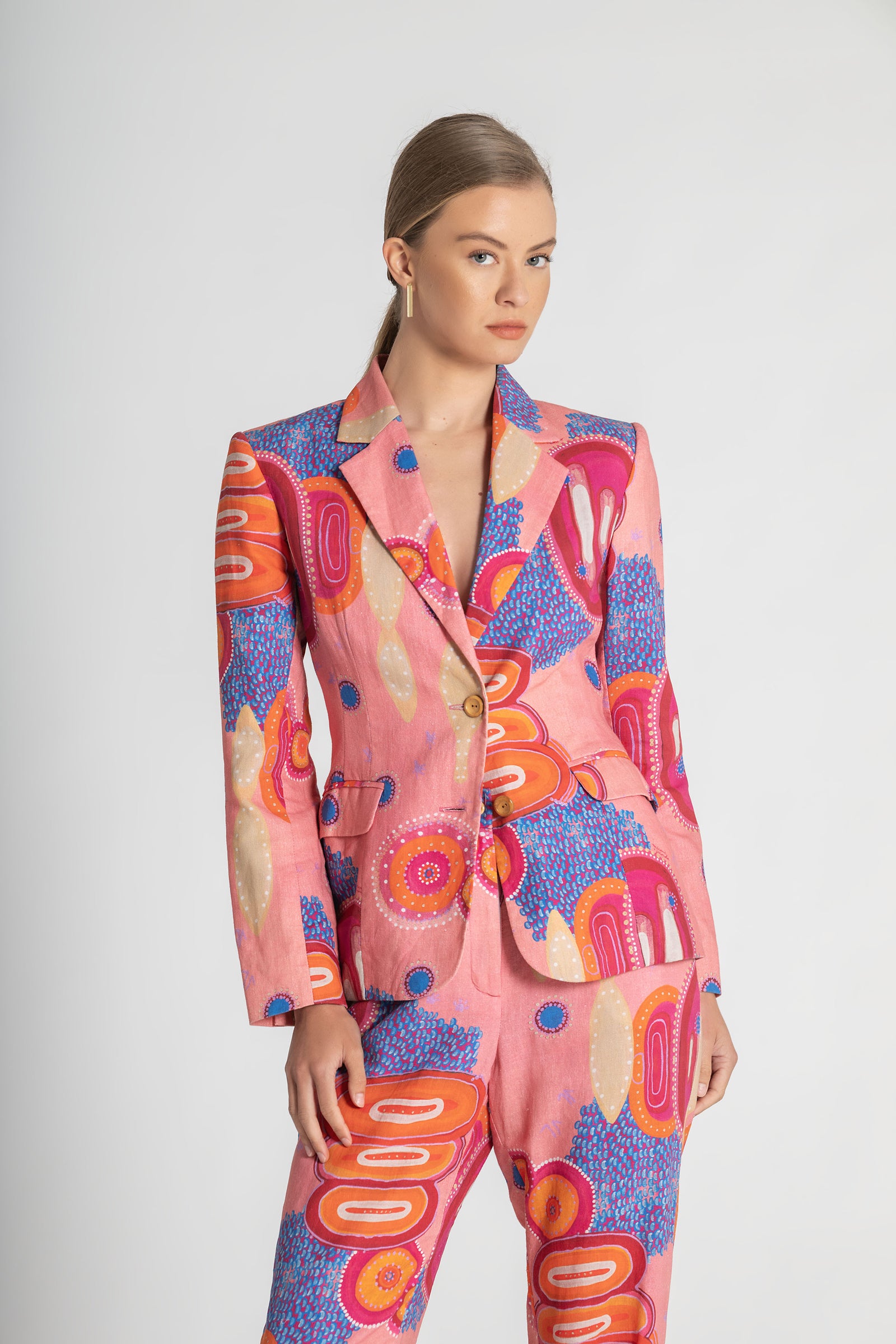 Yaara Linen Slimline Comfort Jacket