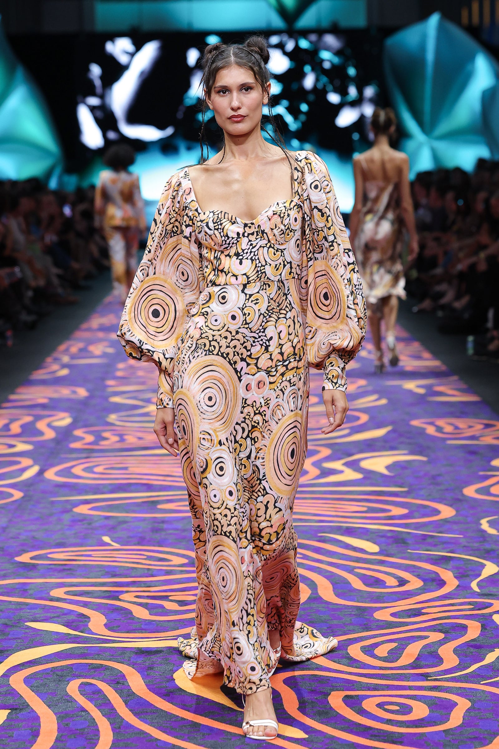 Yarilla Linen Formal Dress