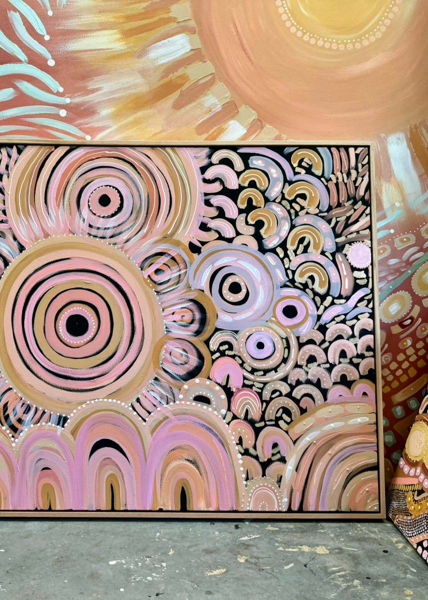 Yarilla 'To Light up and illuminate' Canvas Print Edition