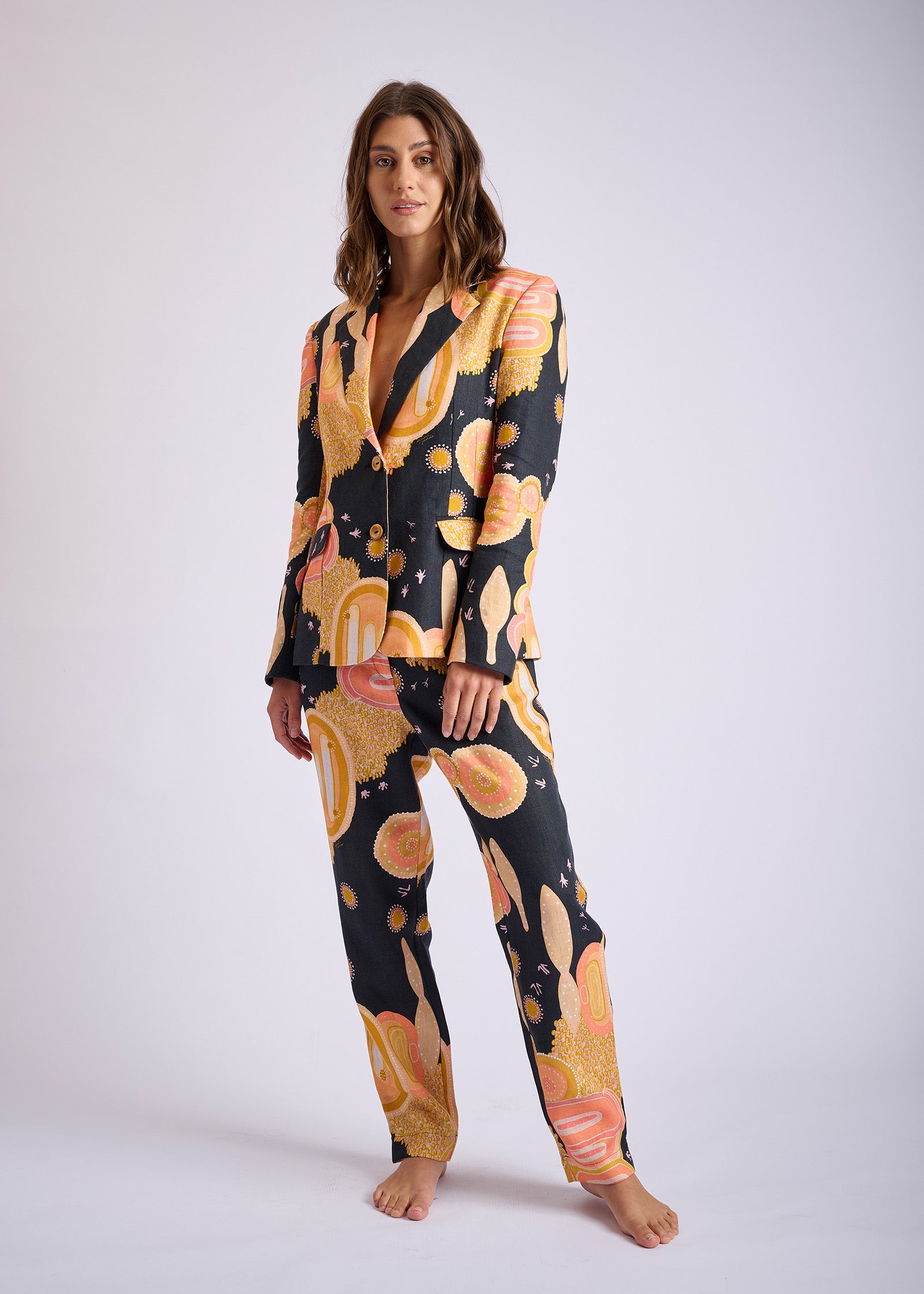 Yuulgarr Linen Flattering Pant (Ready To Wear)