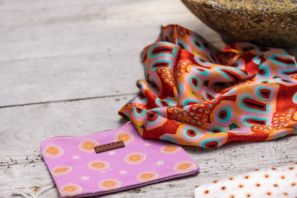 Birthing Caves Silk Scarf