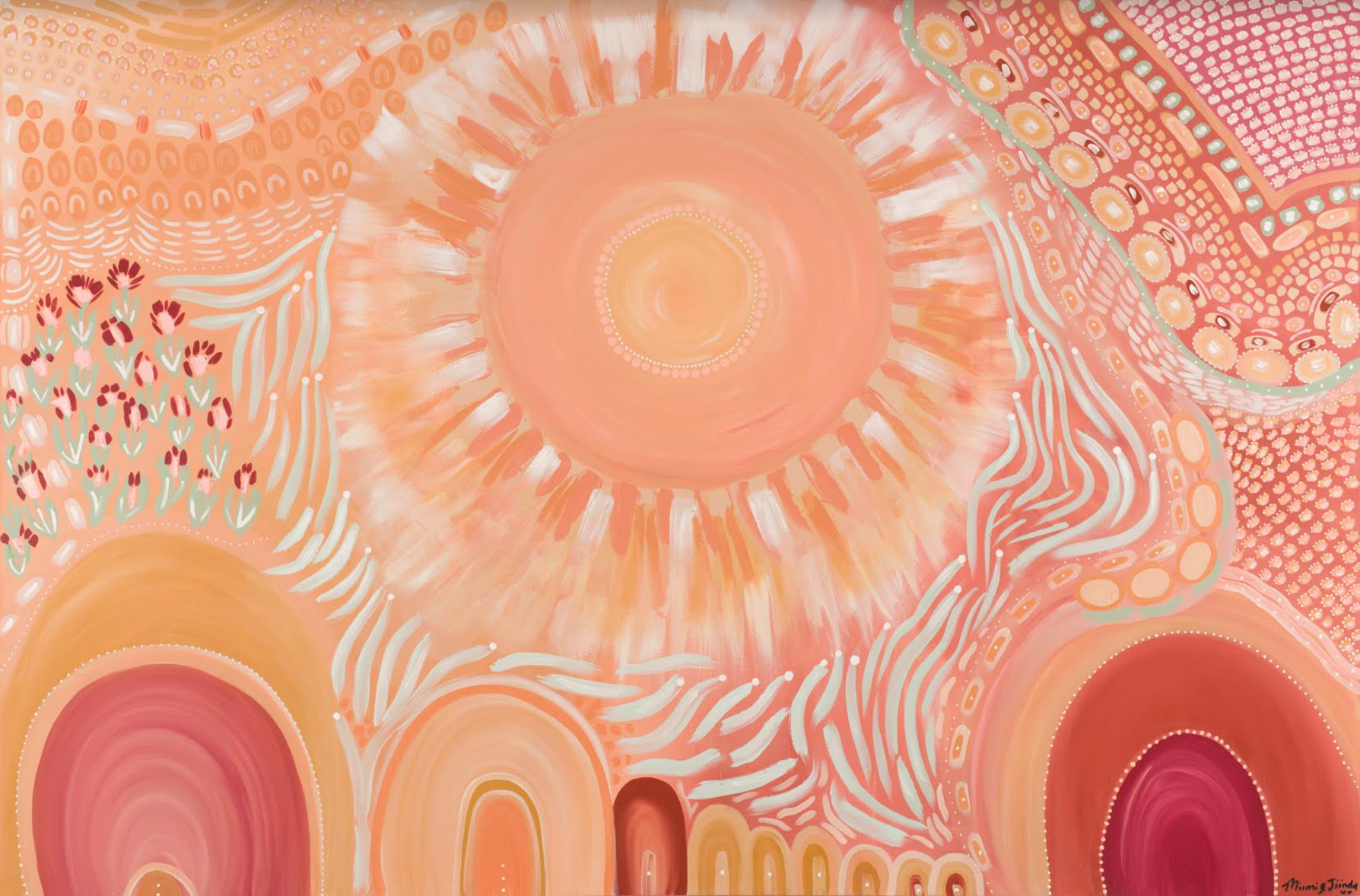 Gawnggan (Great Mother), Original Painting