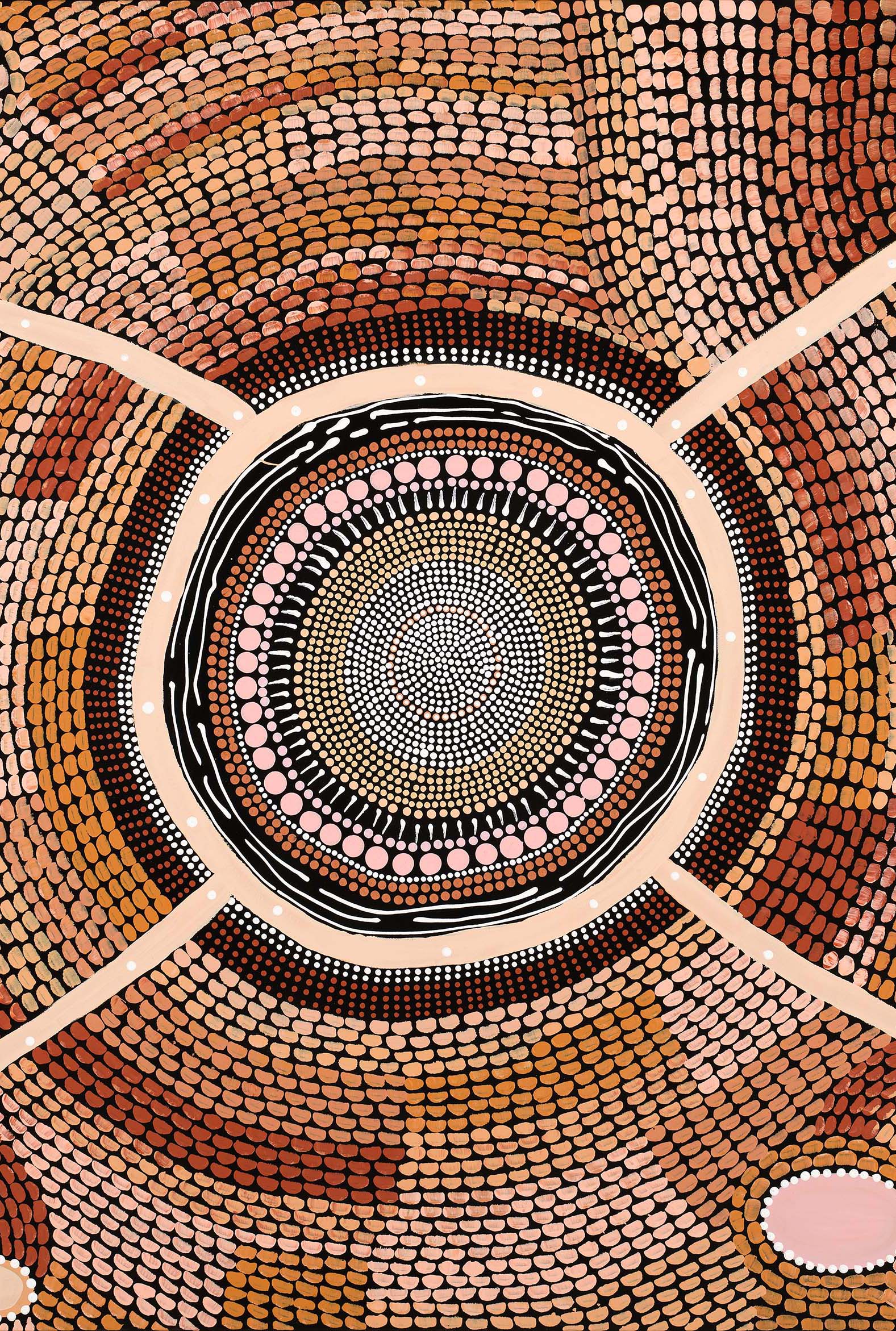 Jagun Dreaming Canvas Print Edition