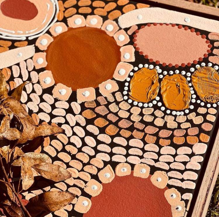 Jagun Dreaming Canvas Print Edition