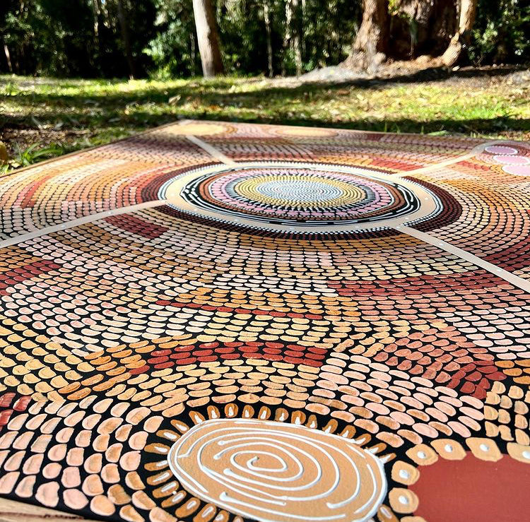 Jagun Dreaming Canvas Print Edition