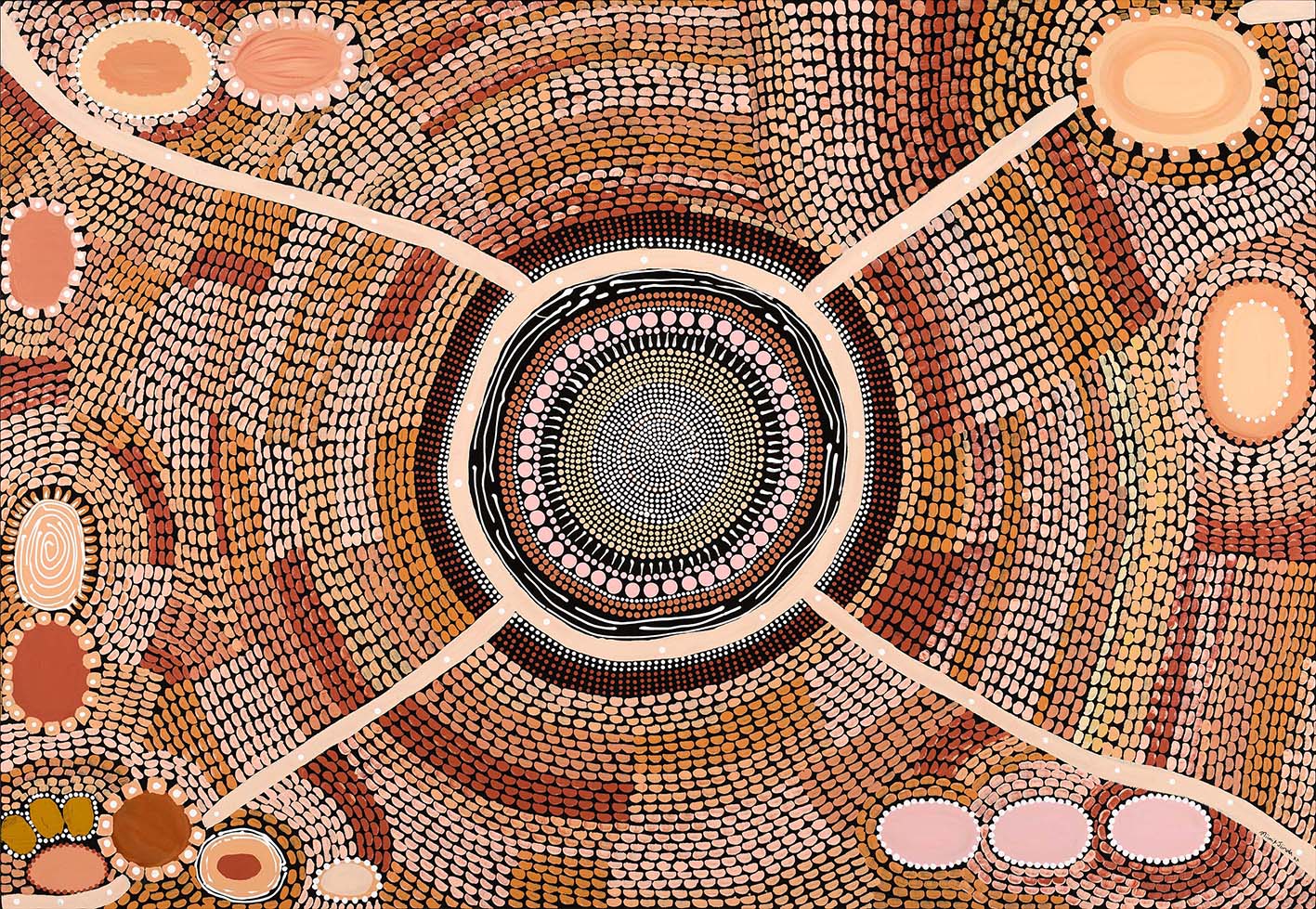 Jagun Dreaming Canvas Print Edition