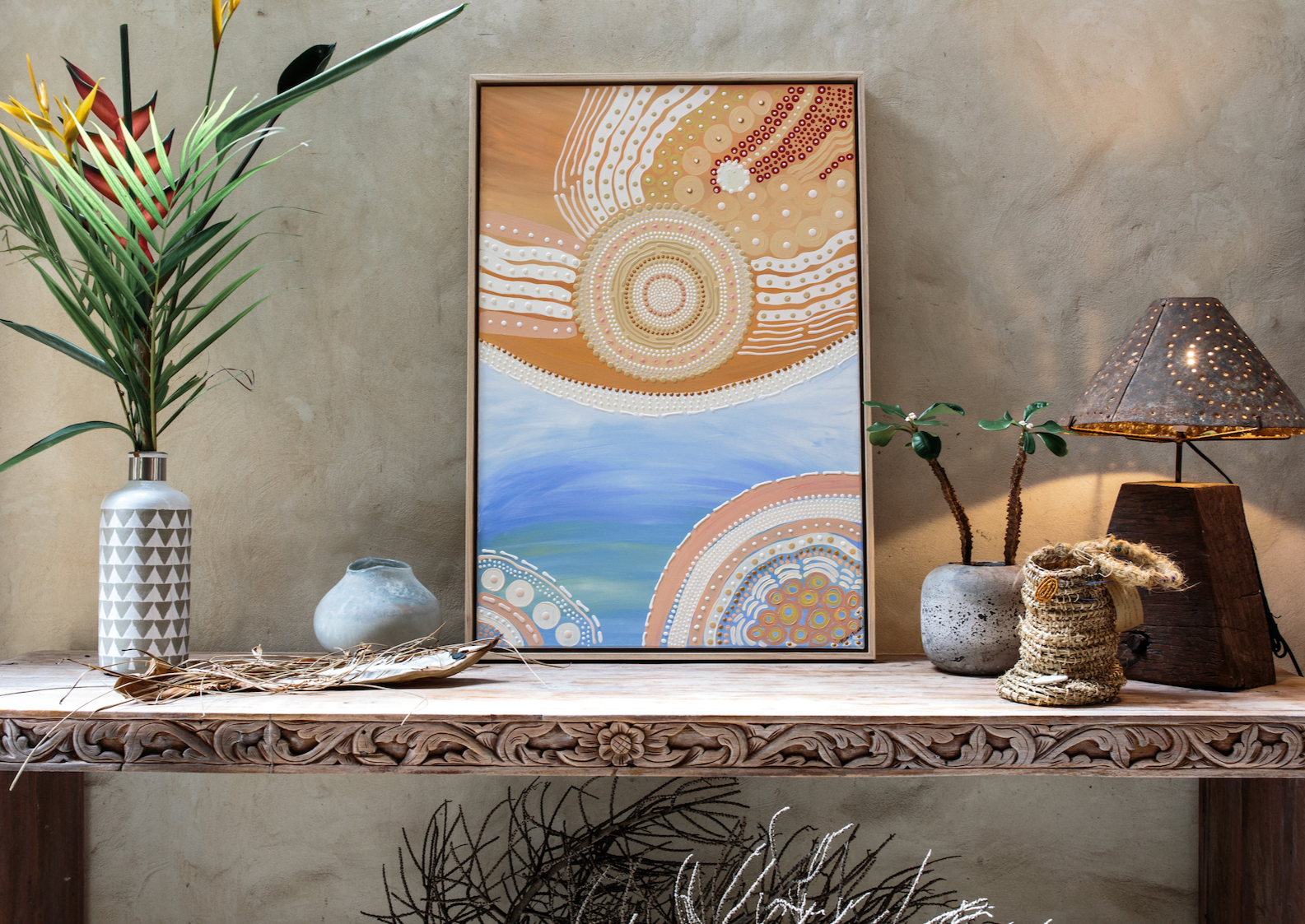 Waru Warumbi Canvas Print Edition