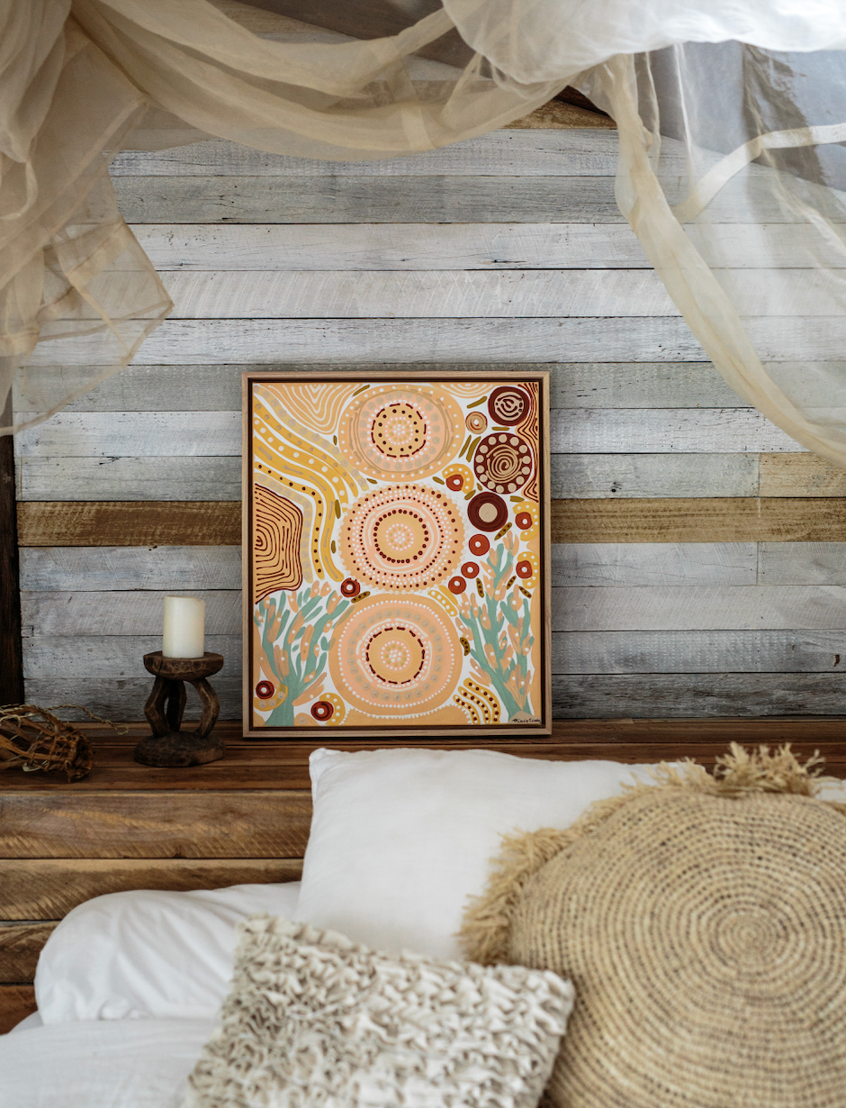 Yillah Waru Waruway Canvas Print Edition