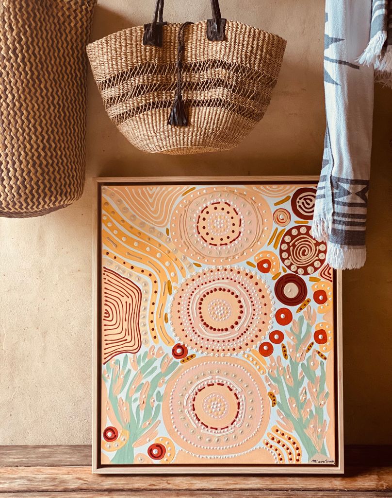 Yillah Waru Waruway Canvas Print Edition