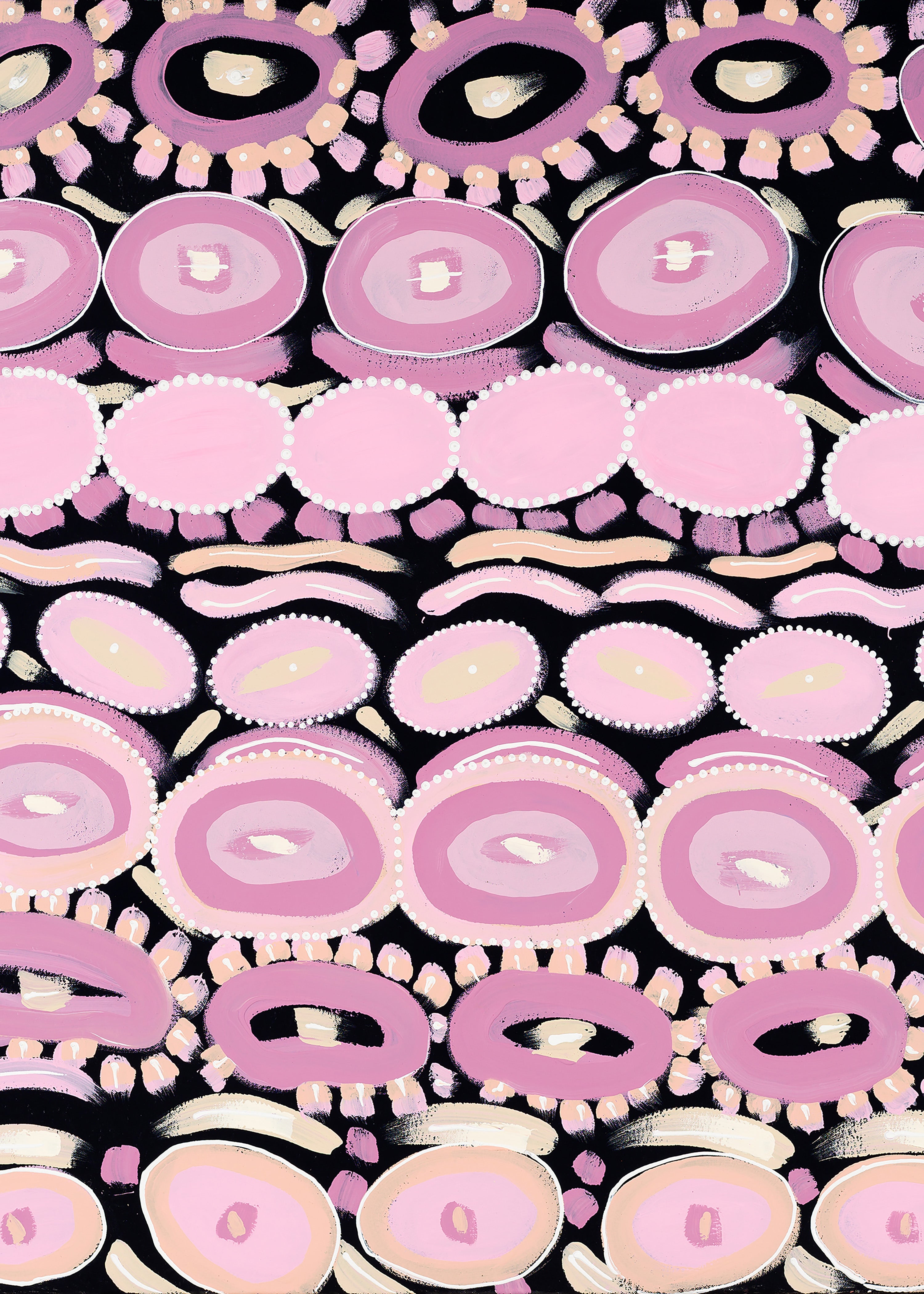 Jiibaanga Wuuban (Pink Waterhole), Original Painting