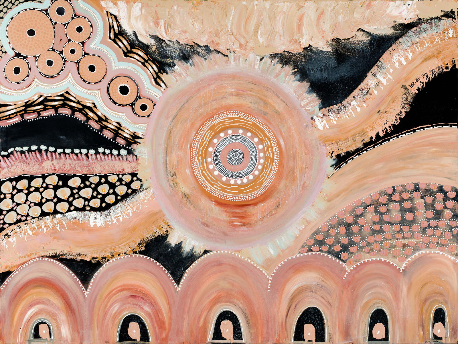 BARAMARRANY MIINGI PAPER PRINT EDITION  (ONE OFF STUDIO SALE)