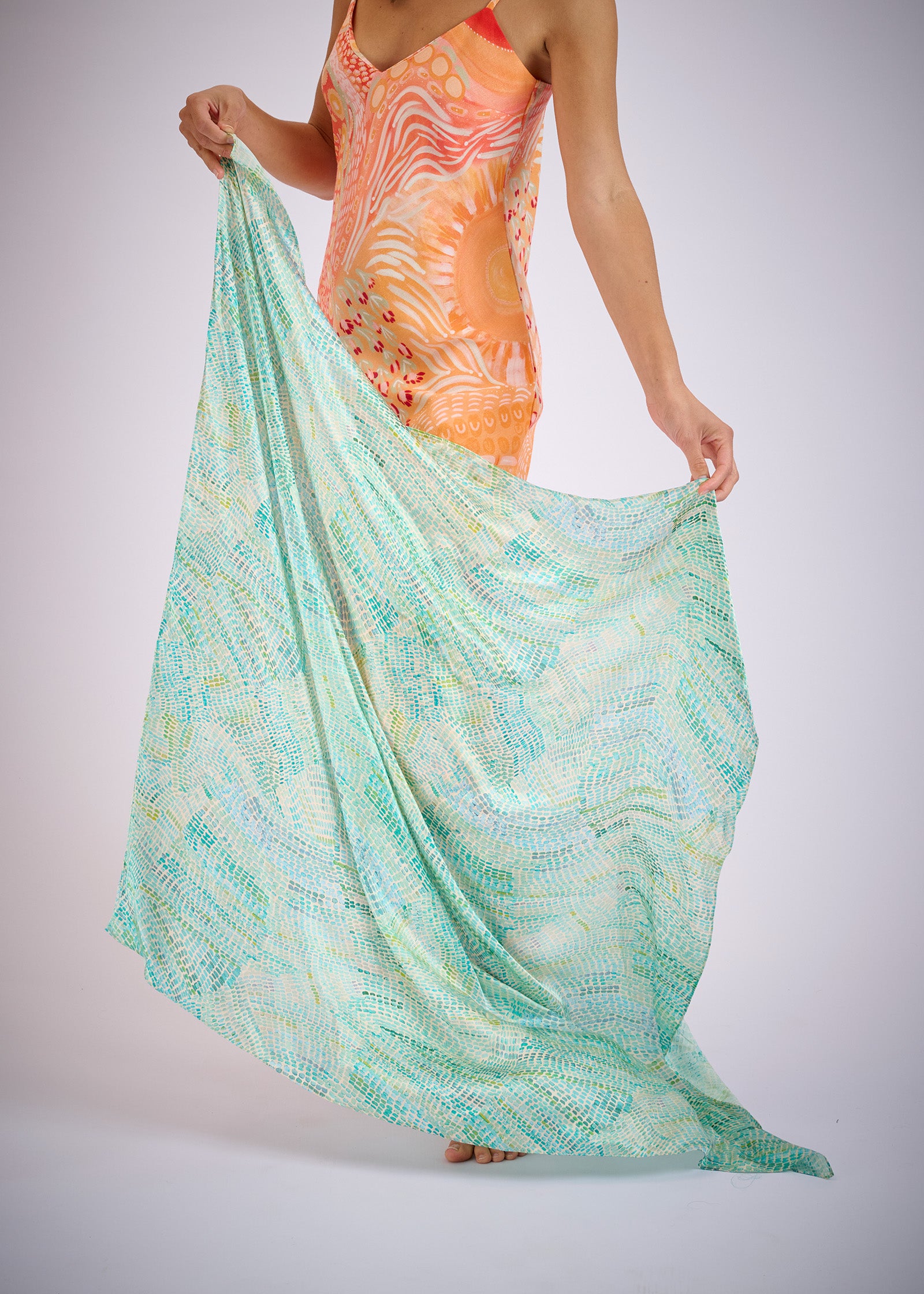 Saltwater Jaanymili Silk Scarf