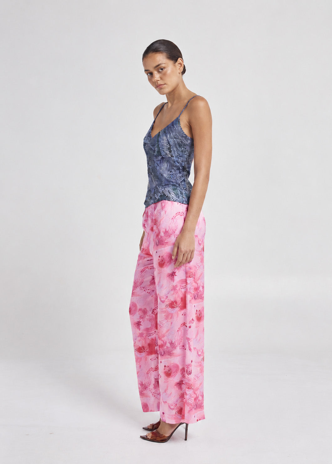 Bias Cut Silk Camisole