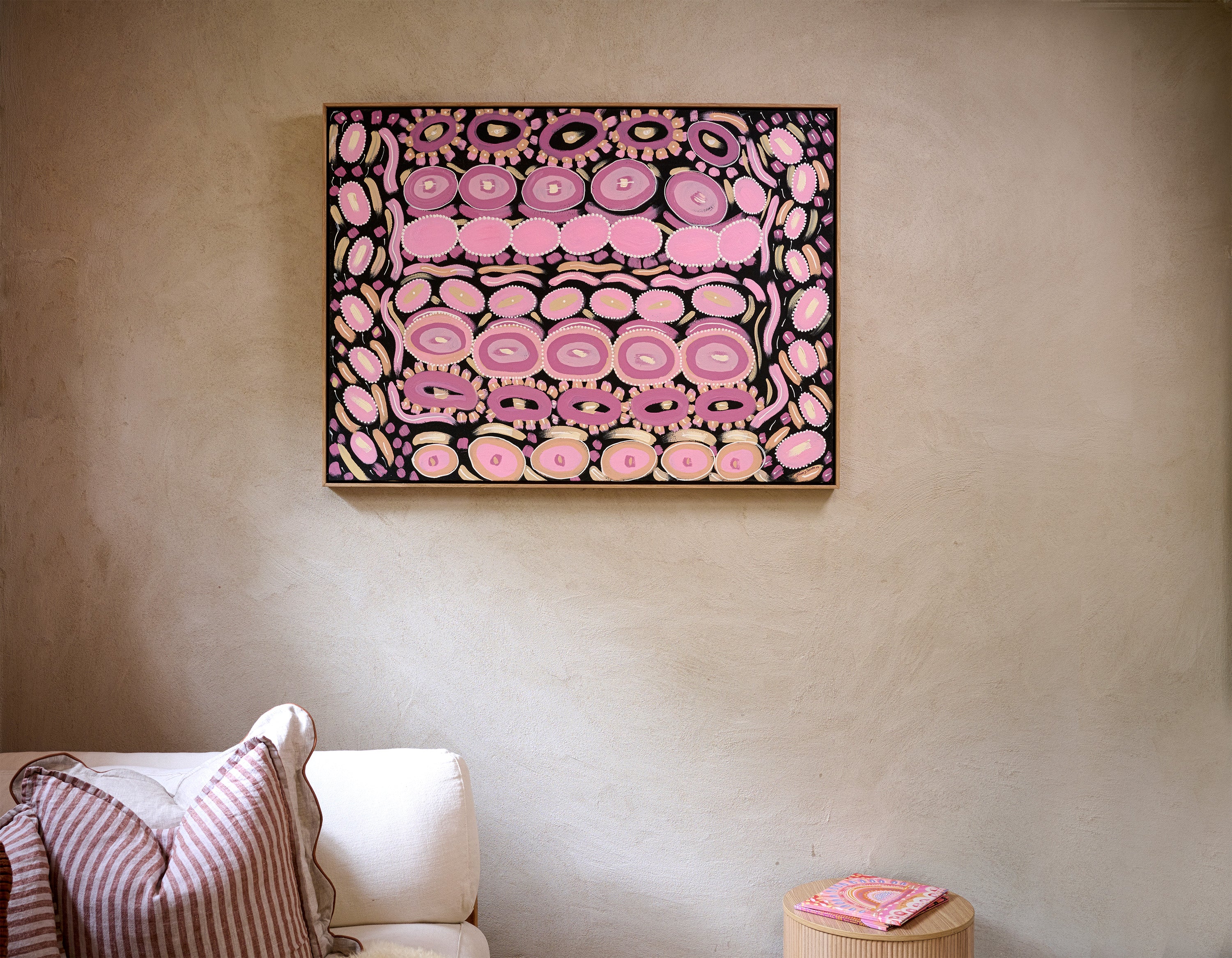 Jiibaanga Wuuban (Pink Waterhole), Original Painting